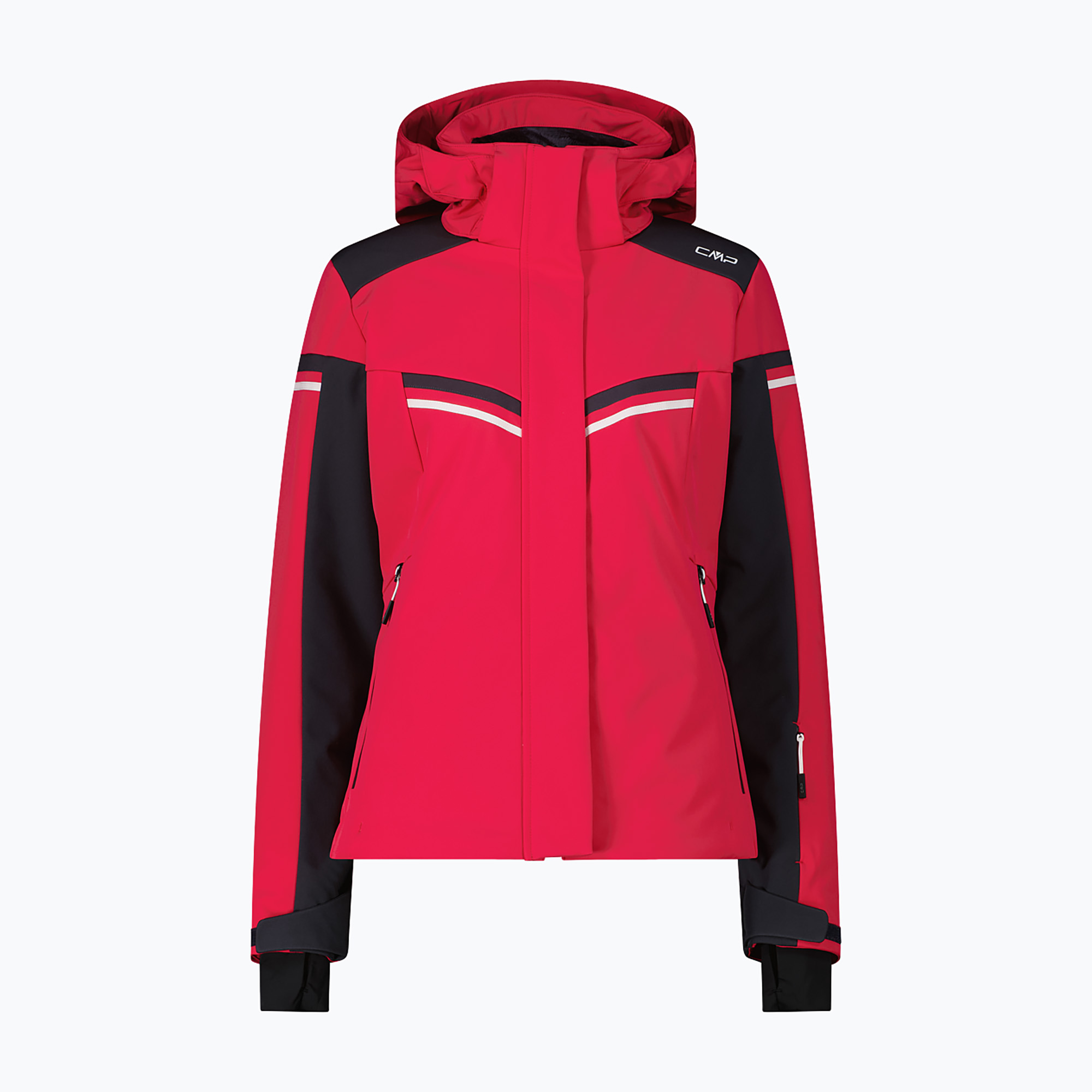 Geacă de schi pentru femei CMP 35W0196 Zip Hood carminio (35W0196 Zip Hood 35W0196/C839)