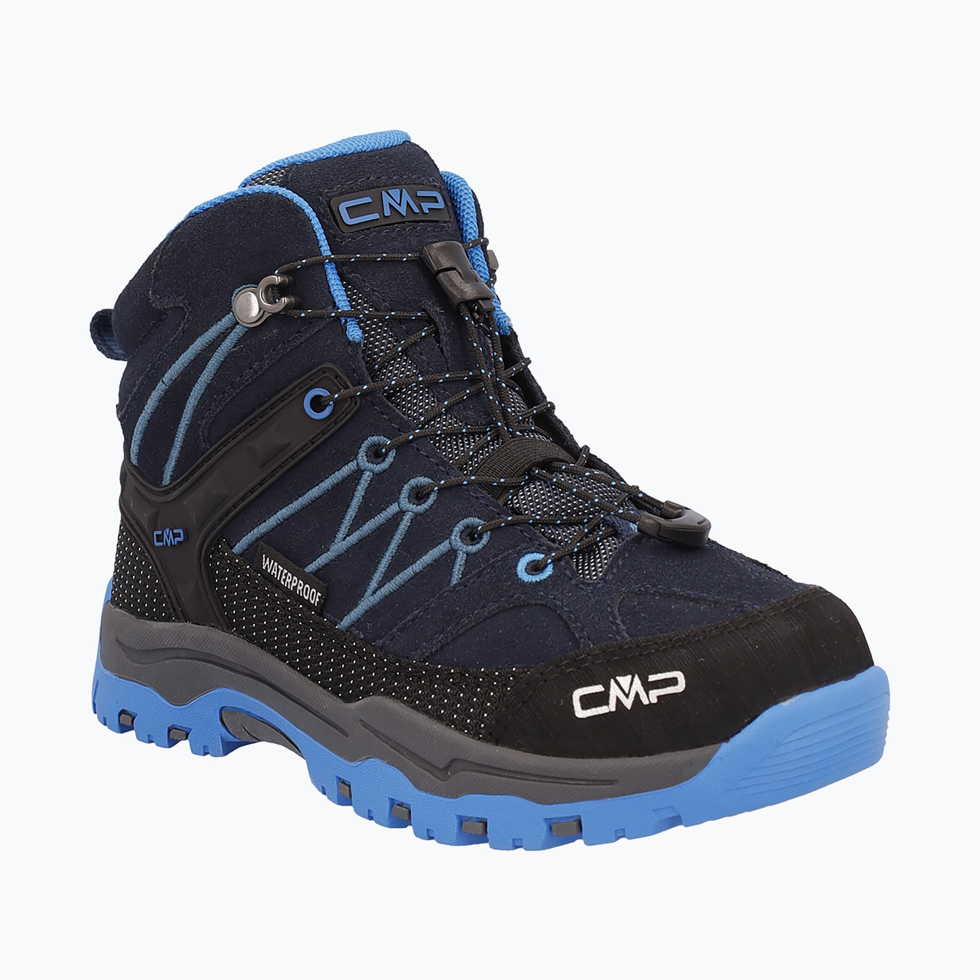 Buty trekkingowe juniorskie CMP Rigel Mid Wp b.blue/bluestone/royal blue 