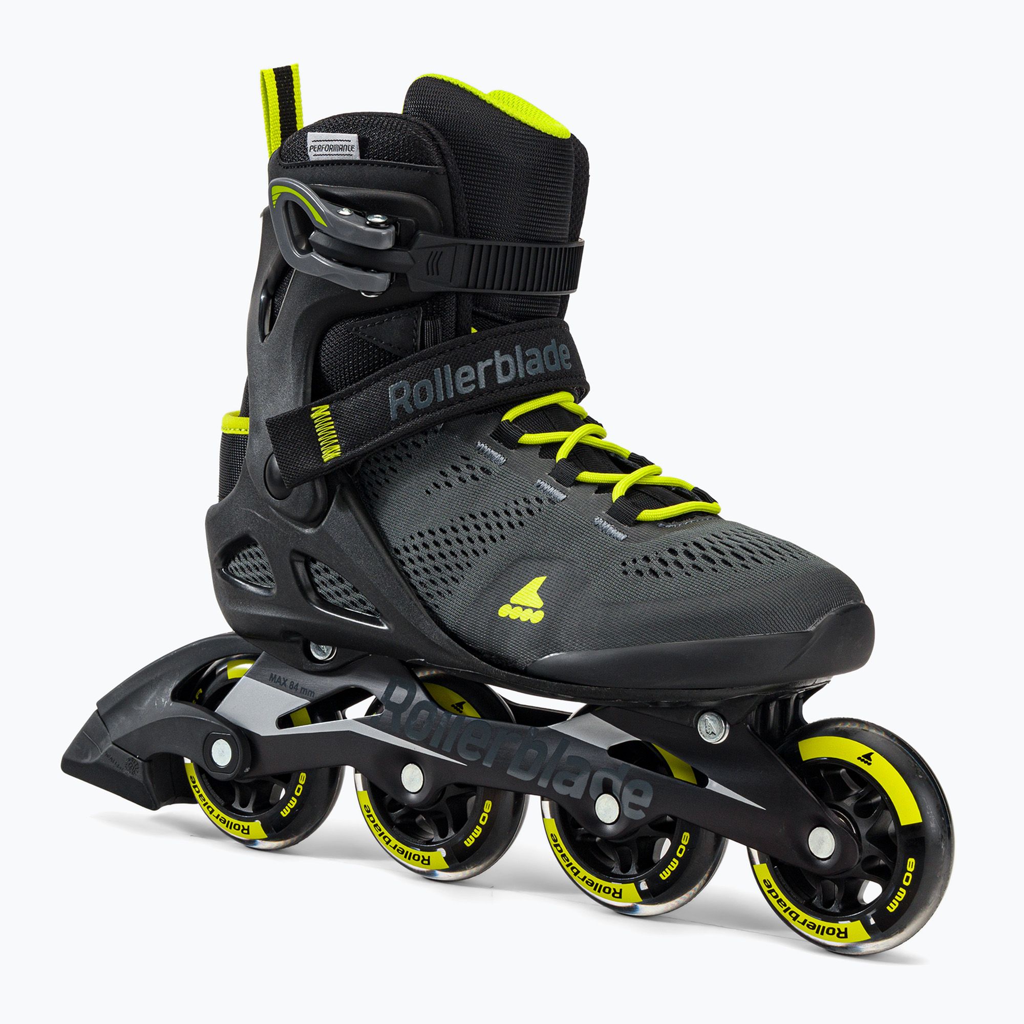 Men's Rollerblade Macroblade 80 roller skates black 07100600 1A1 (43 EU)