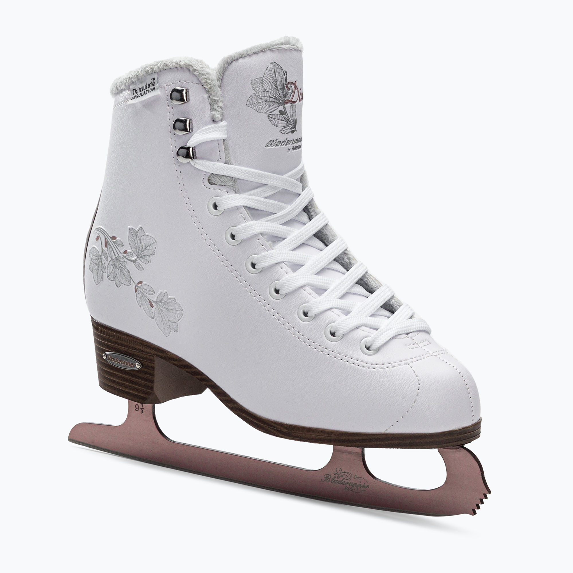 Pattini di figura da donna Bladerunner Diva bianco/oro rosa (40.5 EU) (Diva 0G120500 T1E)