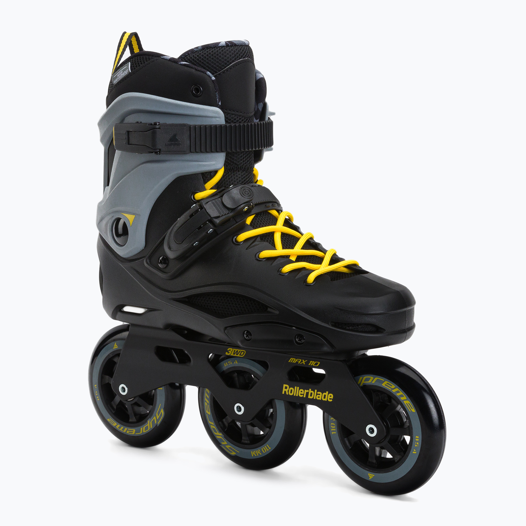 Rolki męskie Rollerblade RB 110 3WD black/saffron yellow 