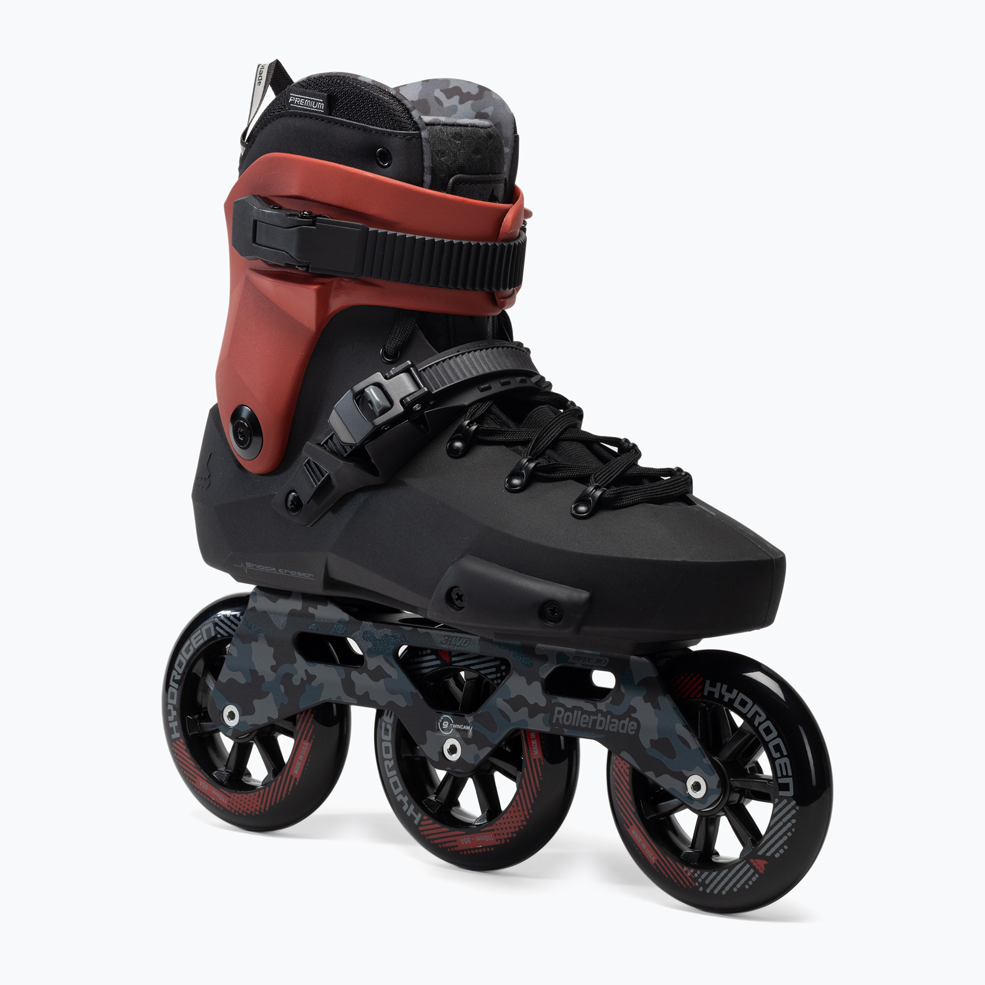 Rolki męskie Rollerblade Twister 110 black/red 