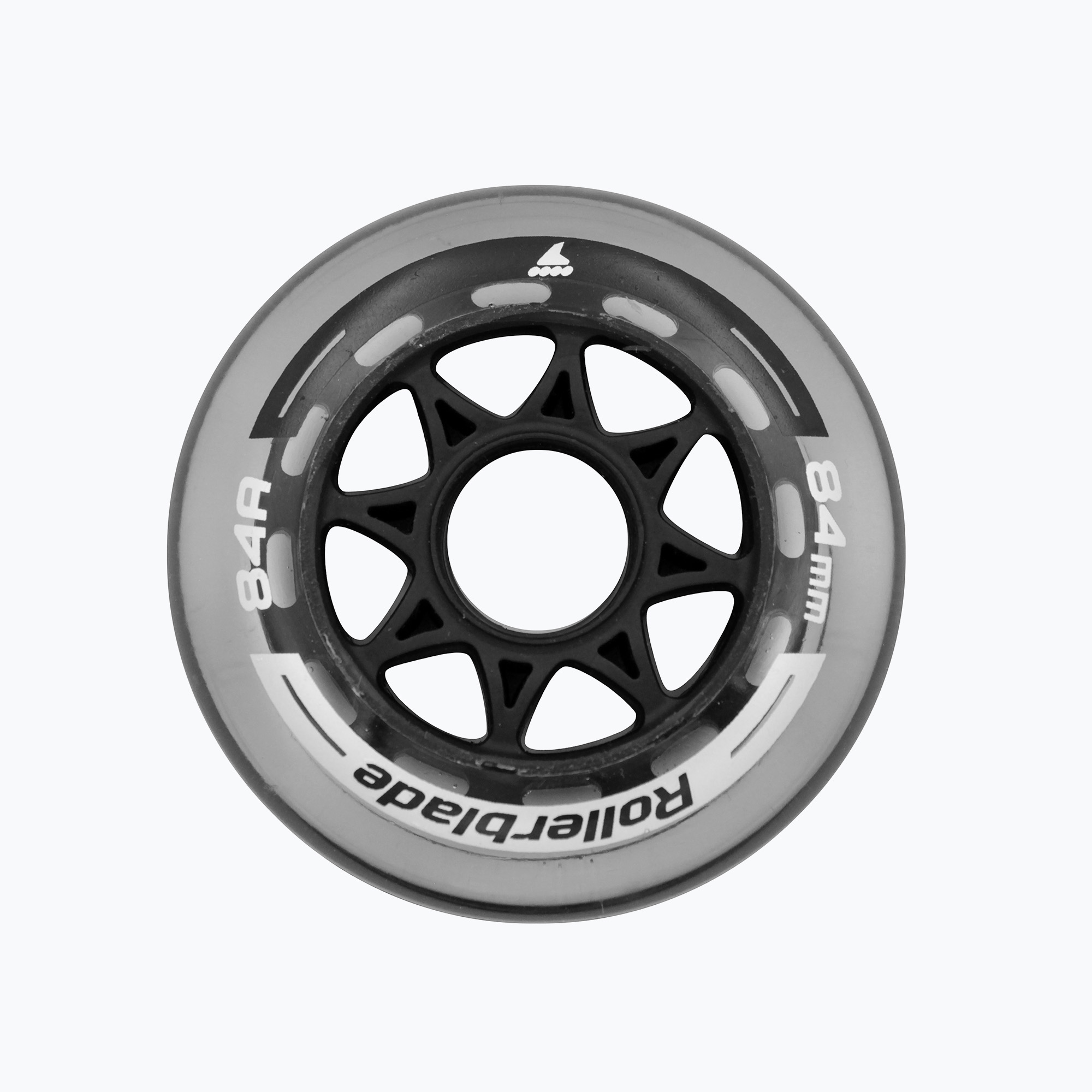 Kółka do rolek Rollerblade Wheels XT 84 mm/84A 8 szt. clear 