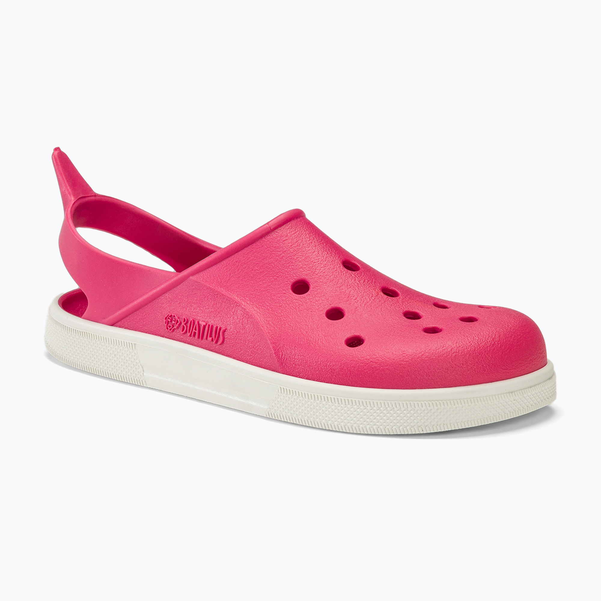 BOATILUS Cloggy fuxia/weiß Junior Sandalen (Cloggy BO-CLOGGY-VAR.05-YOUTH)