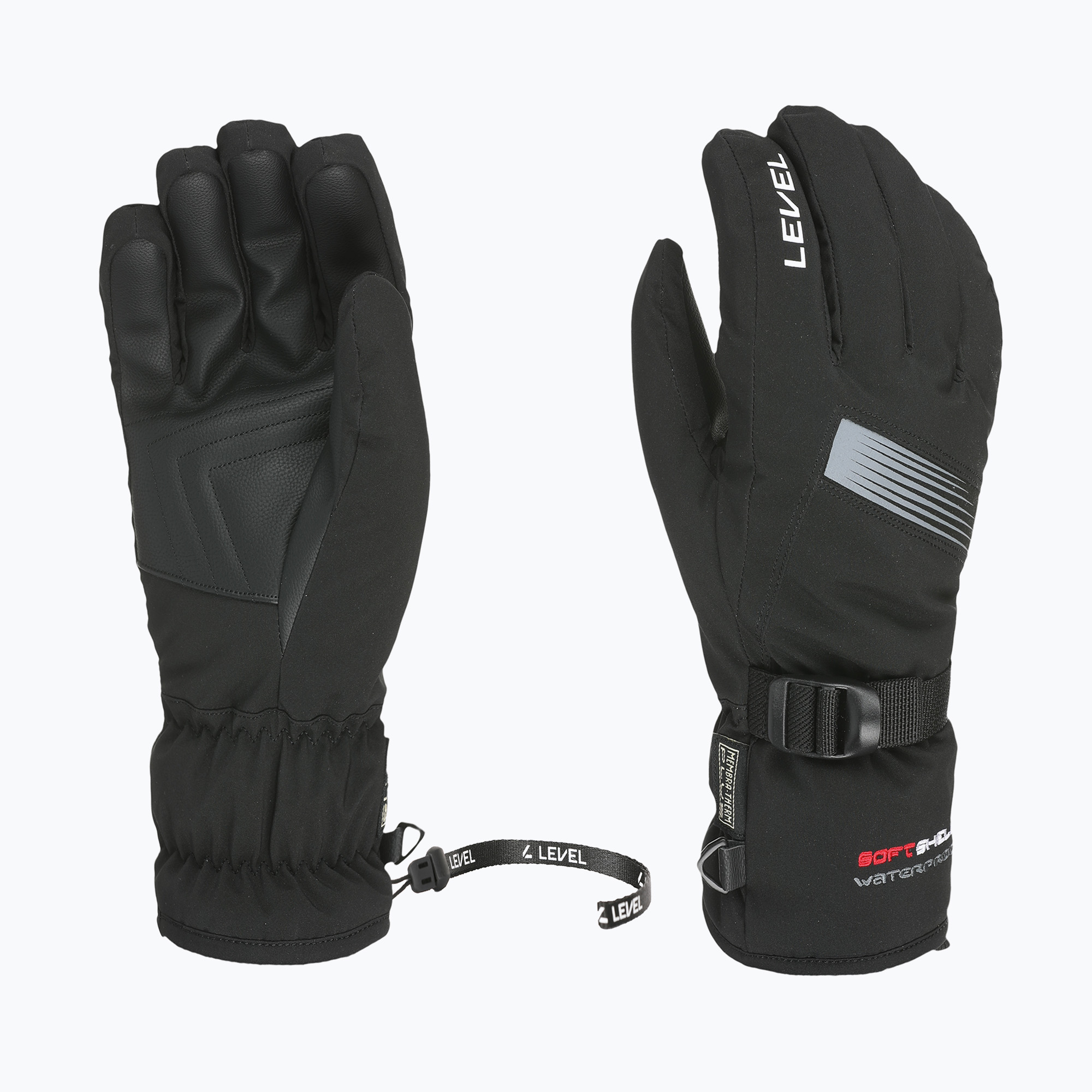 Скиорски ръкавици Level Hero black
