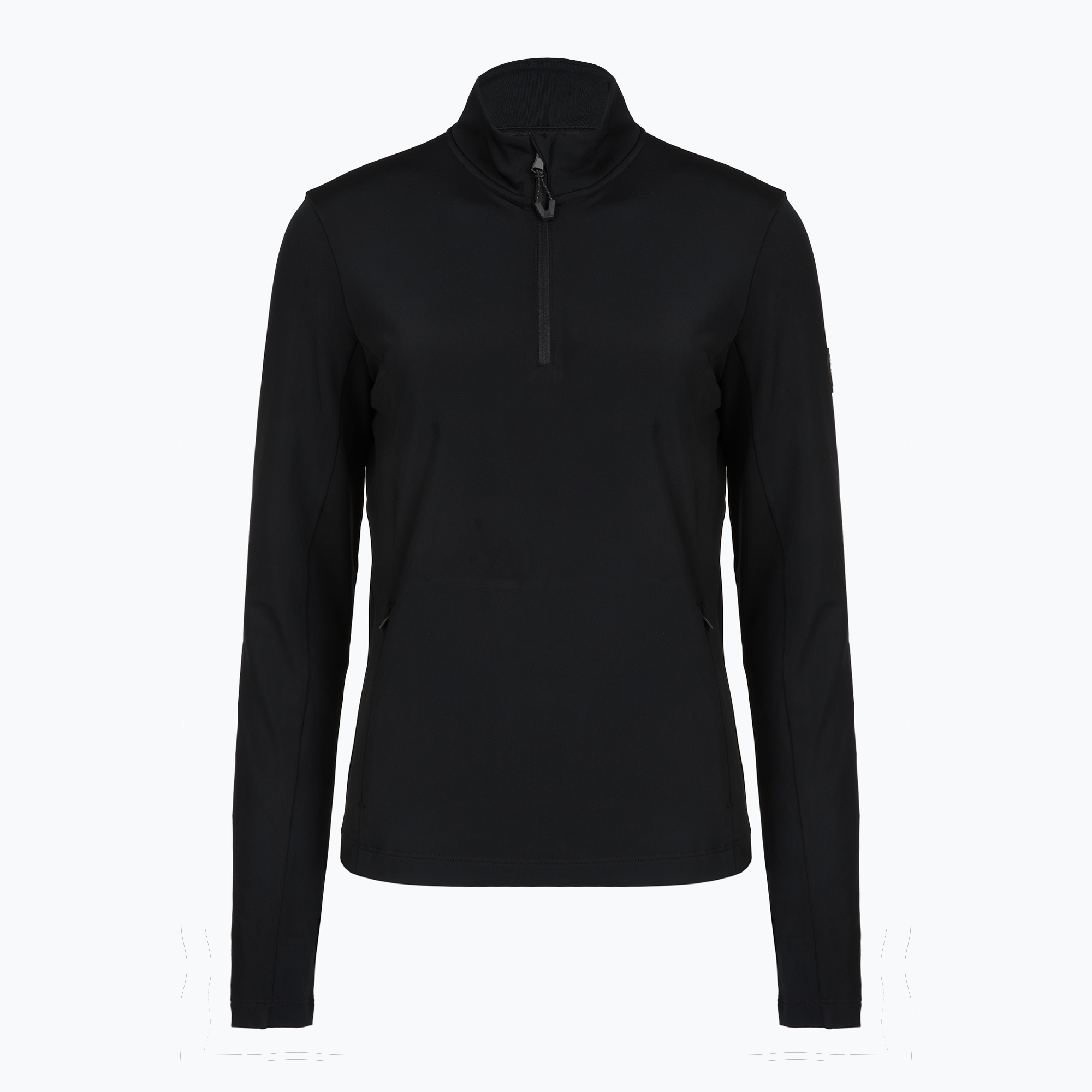 Дамски скиорски суитшърт EA7 Emporio Armani Pure Powerstretch T-Top Half Zip black