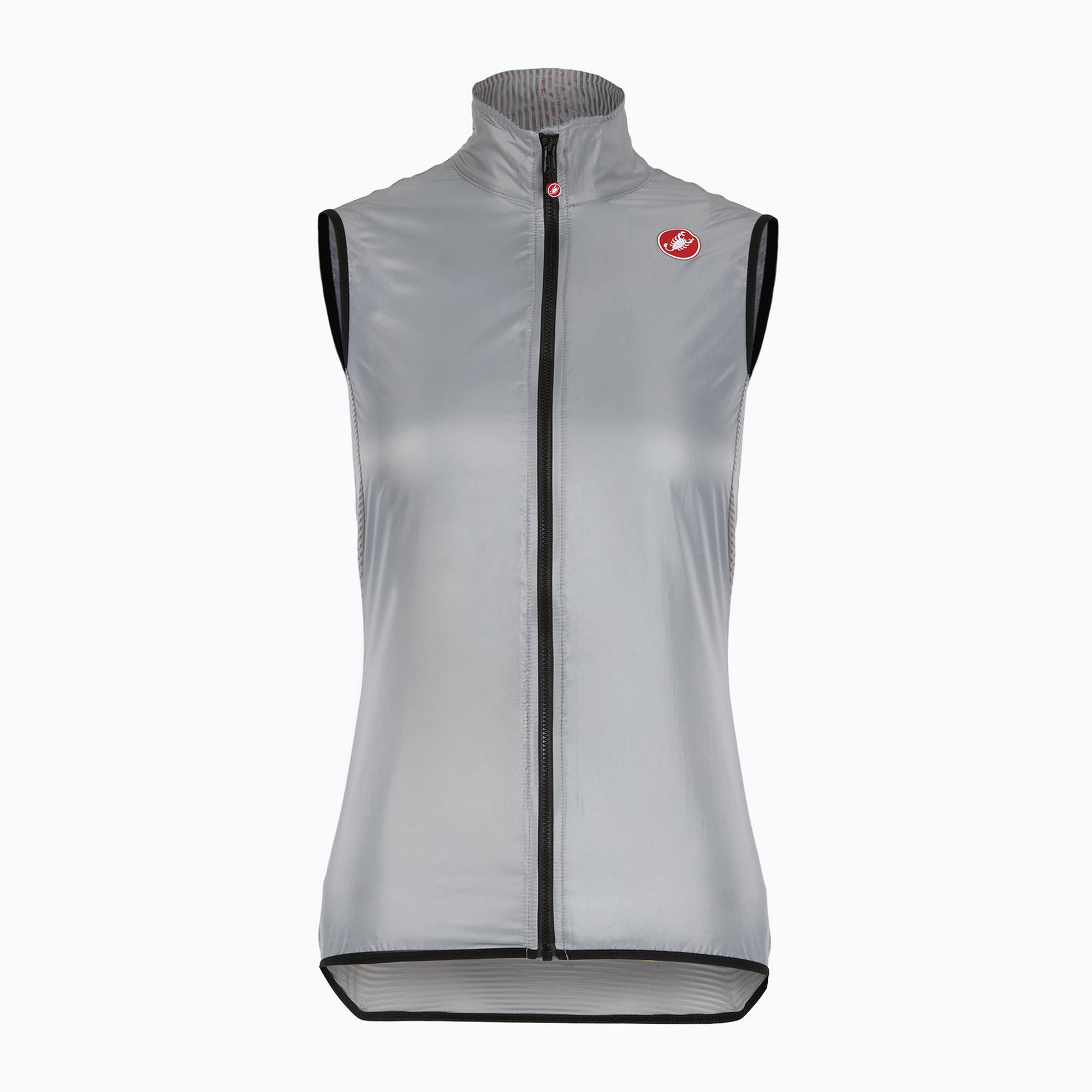 Dámska cyklistická vesta Castelli Aria W silver gray (Aria W 4520088_870_CAS)
