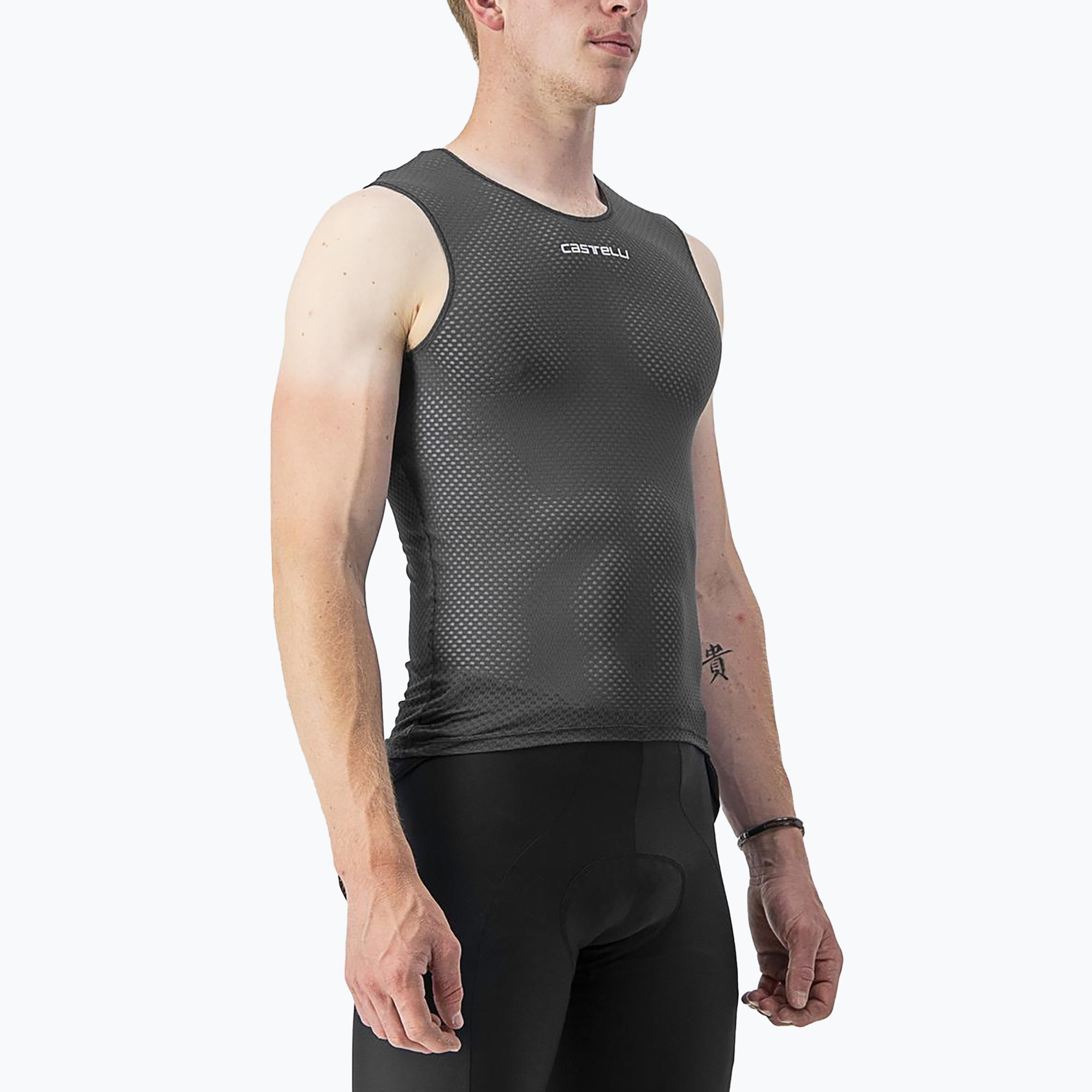 Men's Castelli Pro Mesh 2.0 Sleeveless cycling jersey black (XXL)