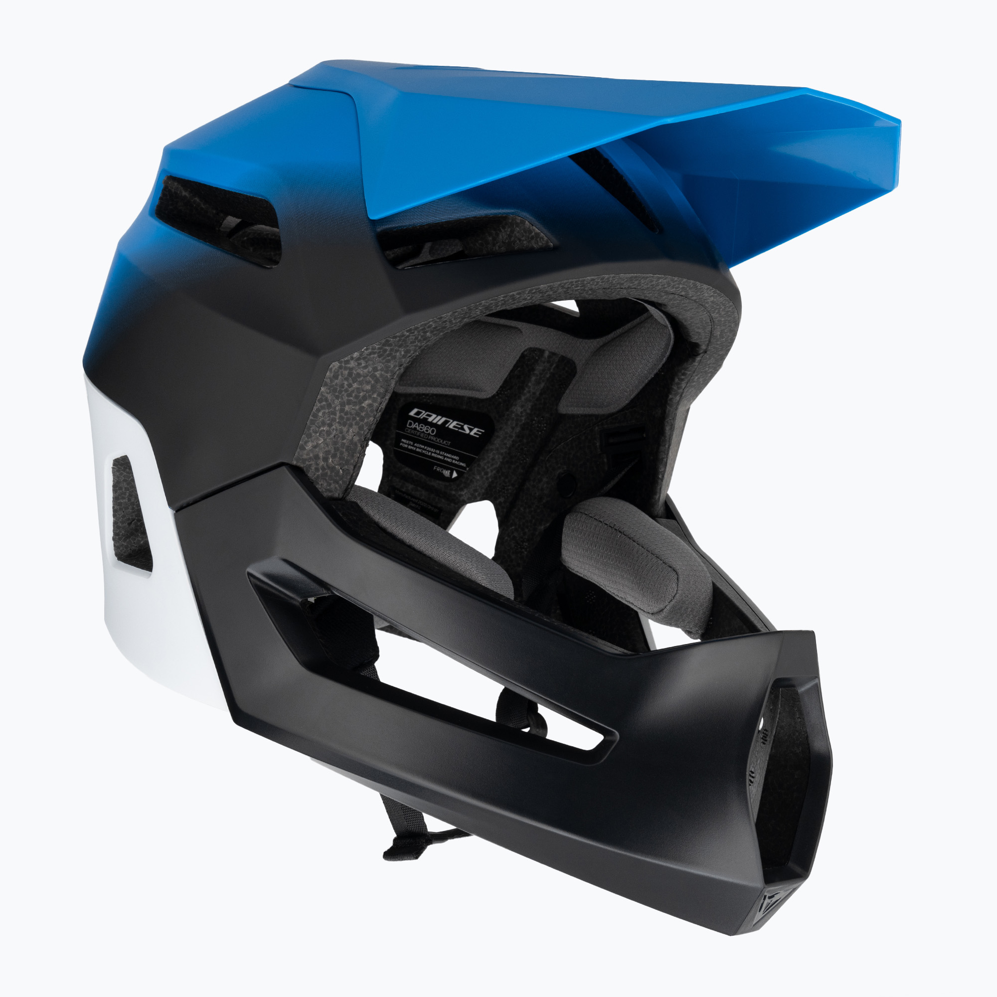 Детска велосипедна каска Dainese Scarabeo Linea 01 blue/white/black