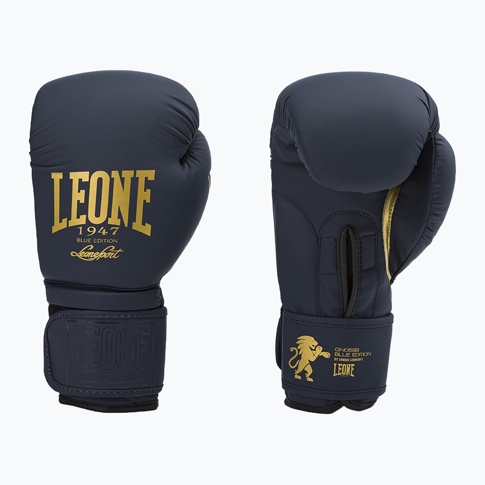 Boxerské rukavice Leone 1947 Blue navy blue GN059B (Blue GN059B)