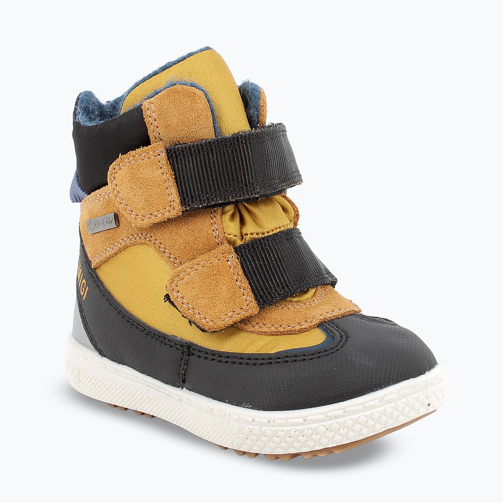 Śniegowce dziecięce Primigi PBZGT 88565 amber/moustard 