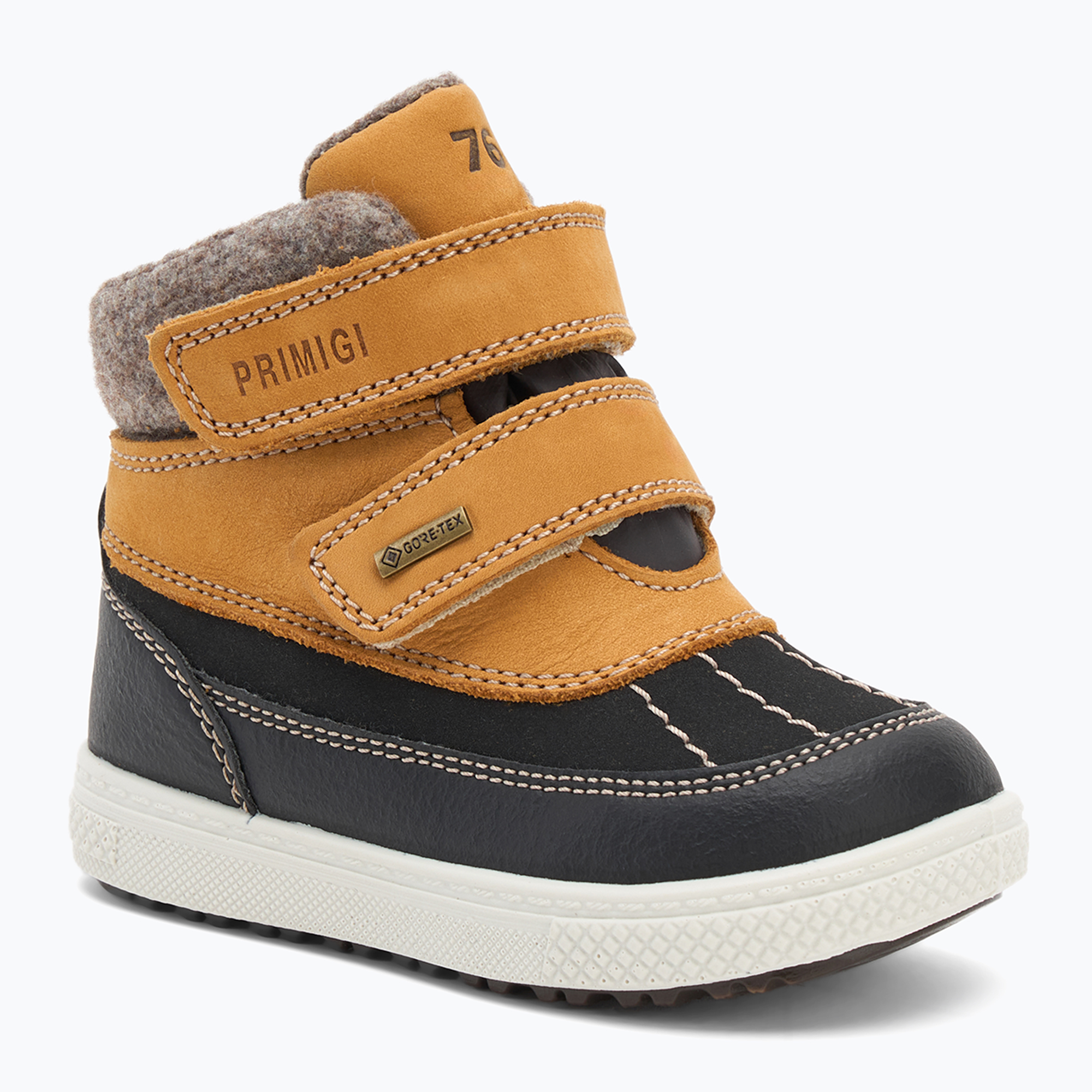 Śniegowce dziecięce Primigi PBZGT 88566 mustard-black 