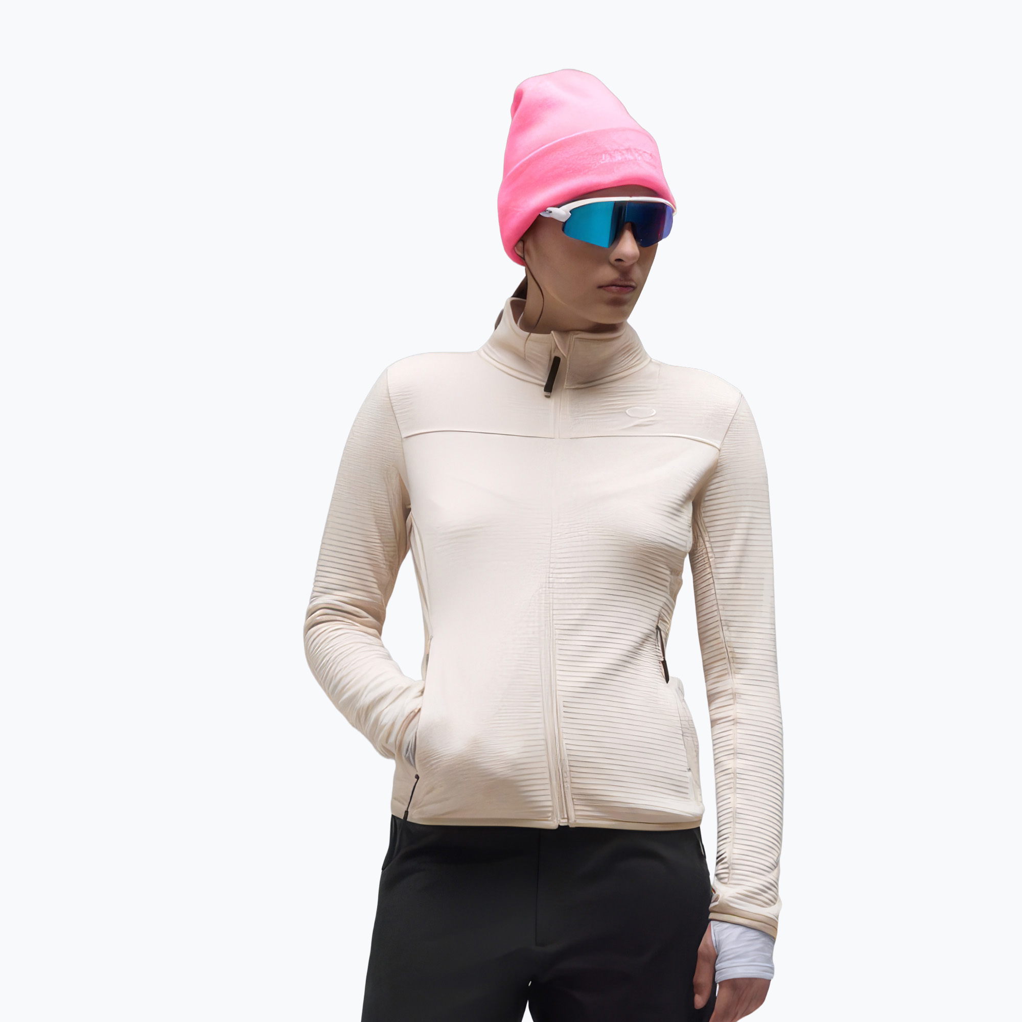 Дамски суитшърт Oakley Canopy Full Zip mist