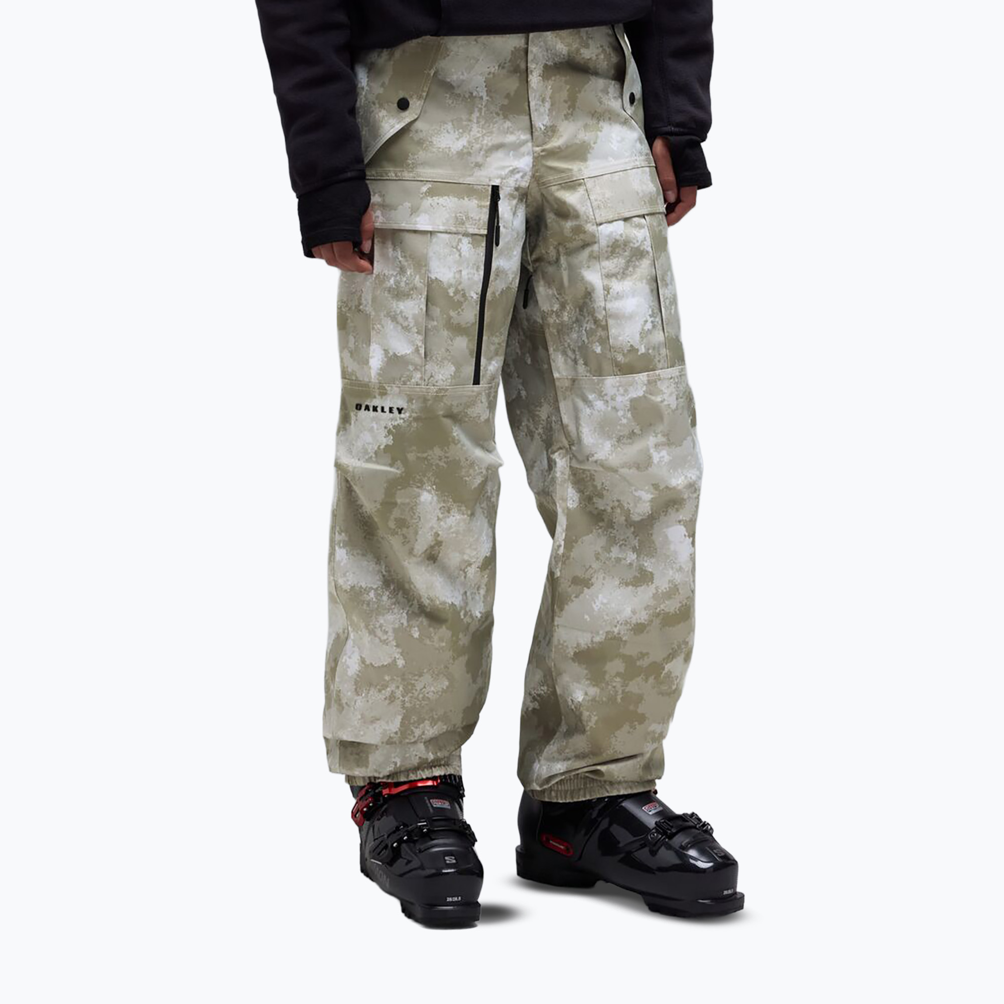 Мъжки скиорски панталони Oakley Bravo Cargo Shell off/slope camo pebble