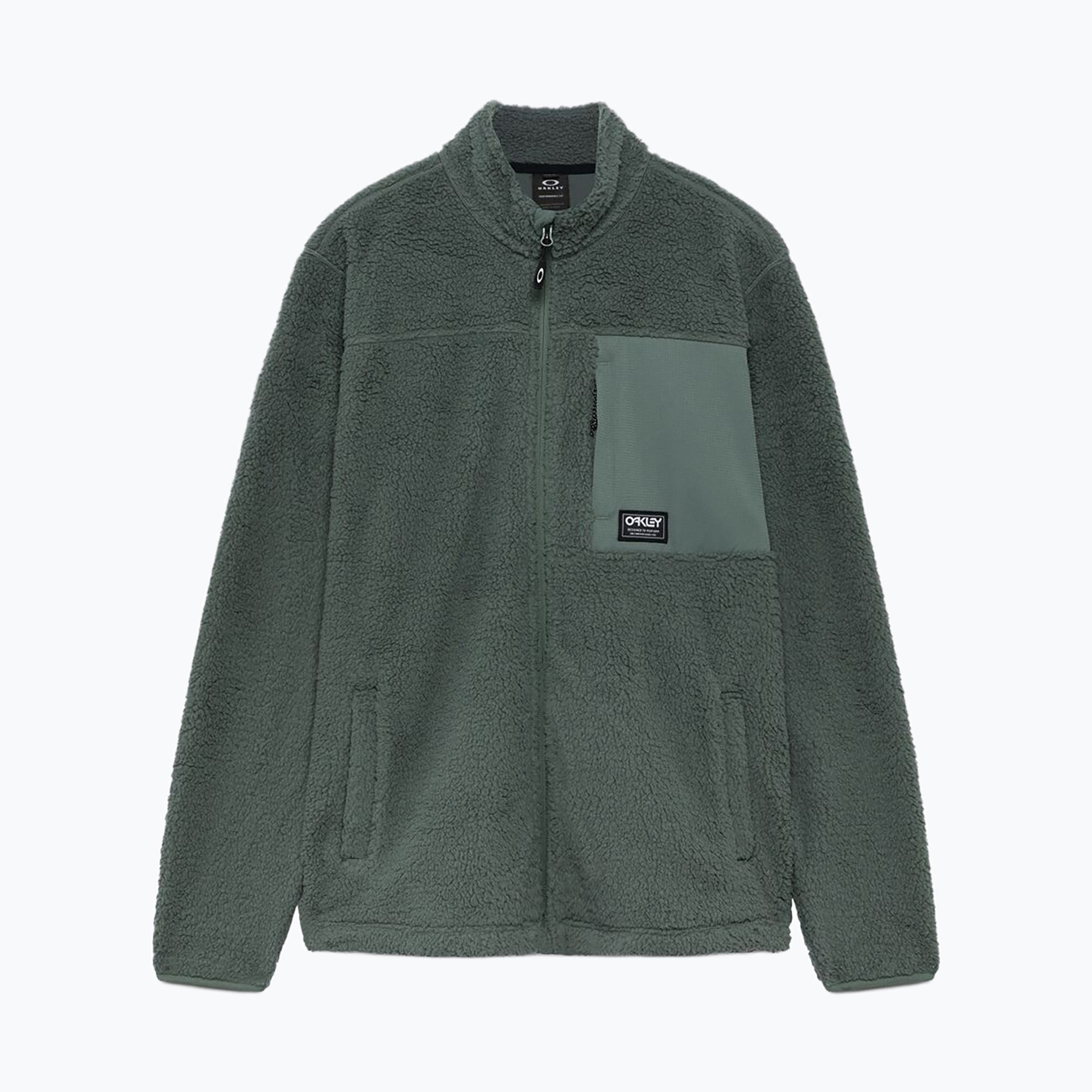 Bluza polarowa męska Oakley Mountain Fire Sherpa aviator green | WYSYŁKA W 24H | 30 DNI NA ZWROT