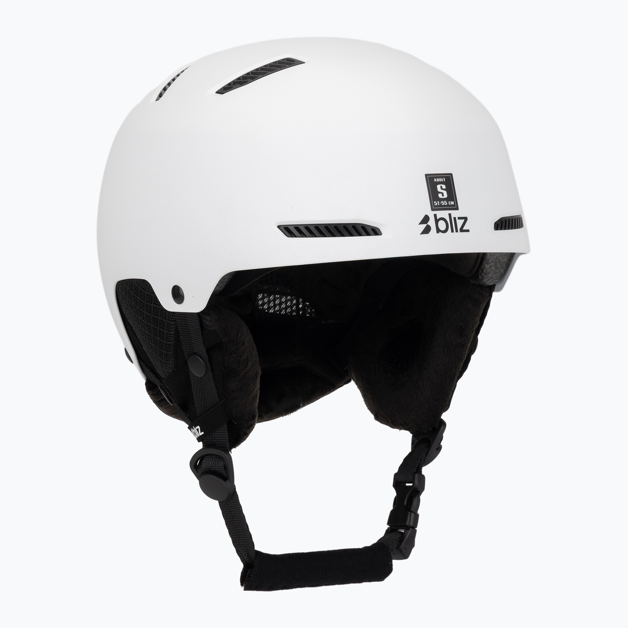 Скиорска каска Bliz S003 matte white
