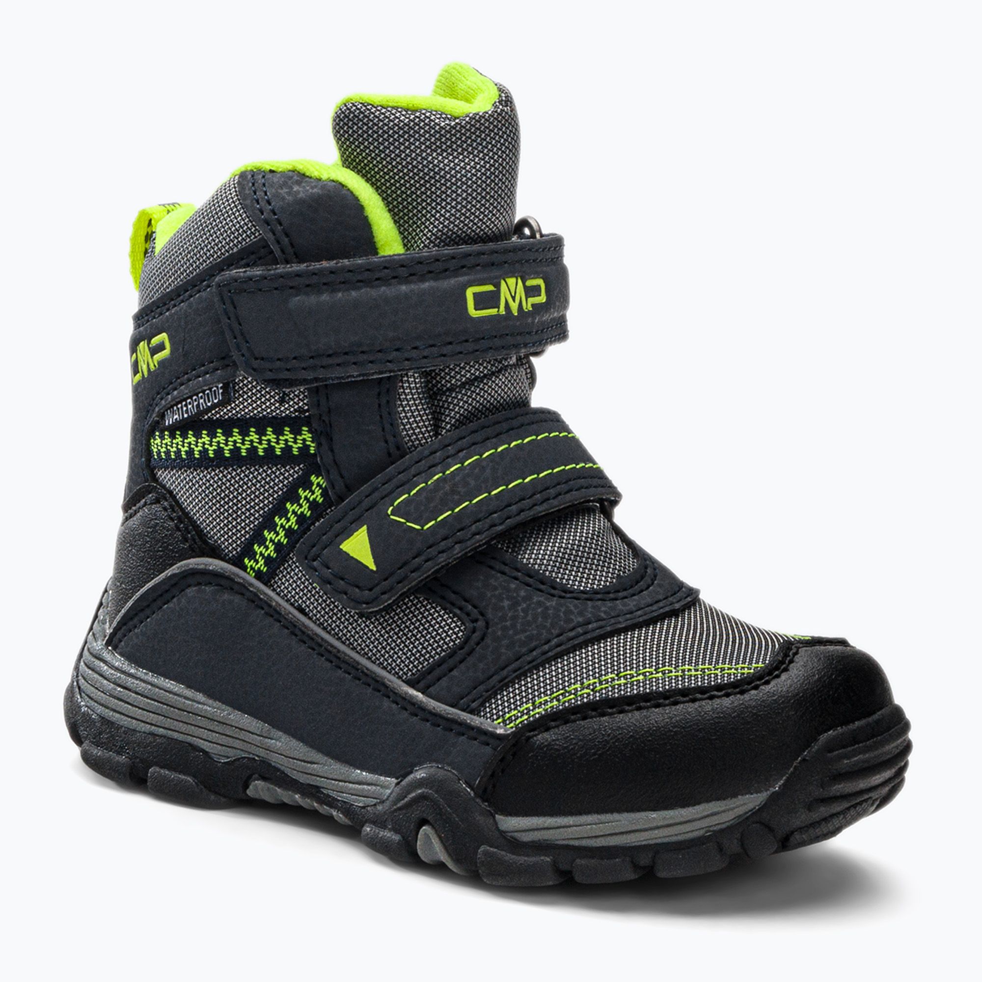 Śniegowce dziecięce CMP Pyry Snowboots Wp antracite/ghiaccio 