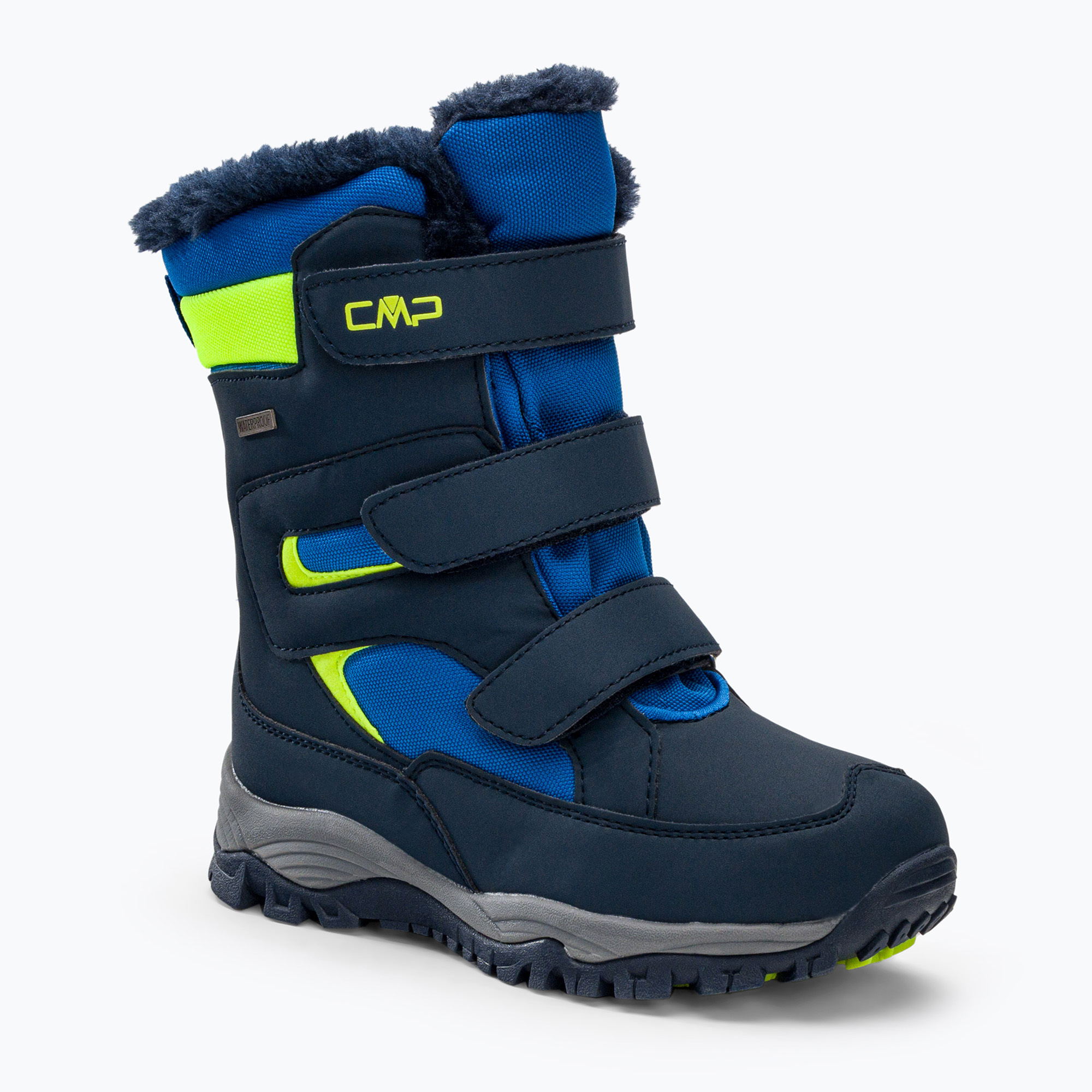 CMP Scarponi da neve Hexis per bambini blu navy 30Q4634 (31 EU) (Hexis Snowboots Wp 30Q4634/N950)