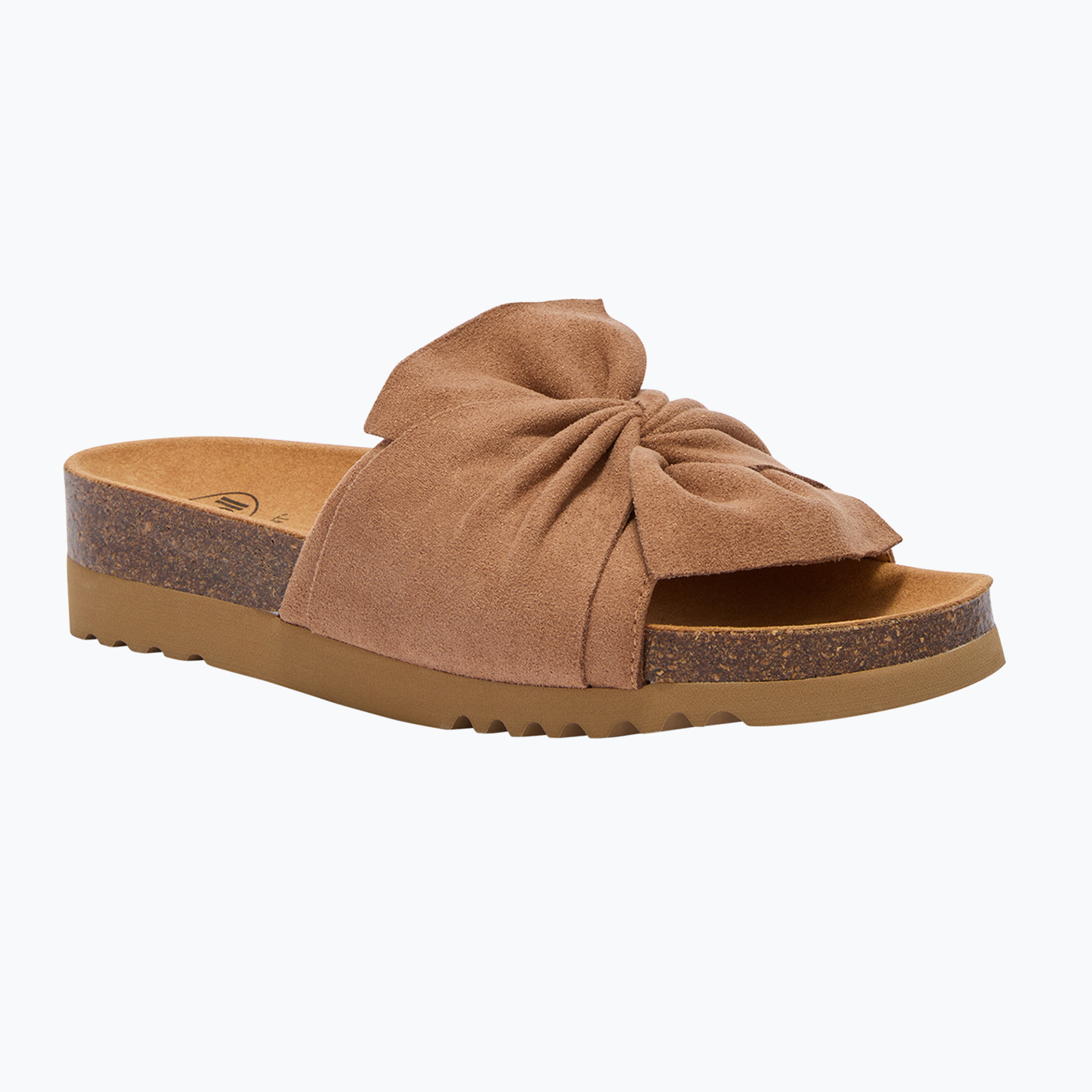 Klapki damskie Scholl Princess Med camel 