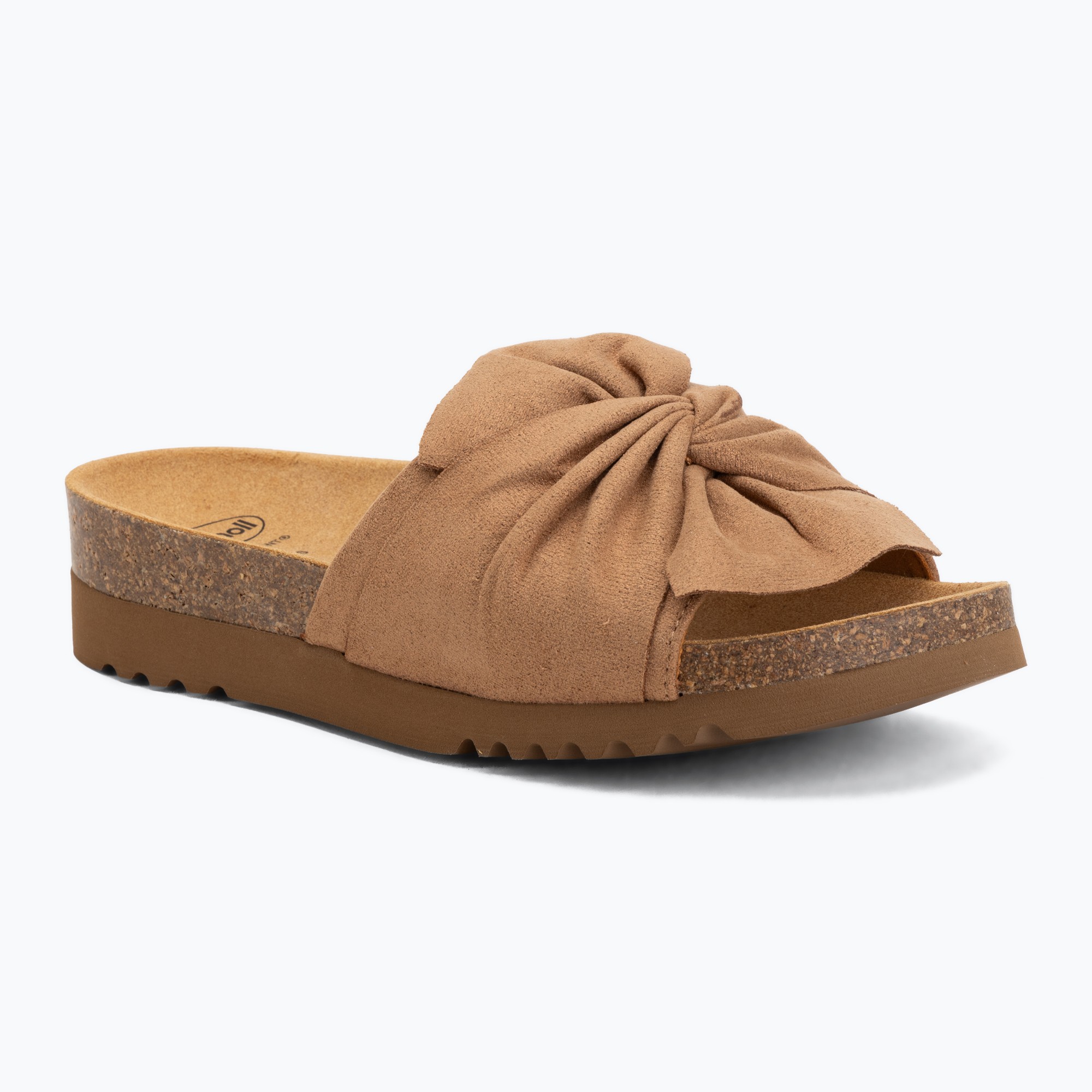 Klapki damskie Scholl Princess Med camel 