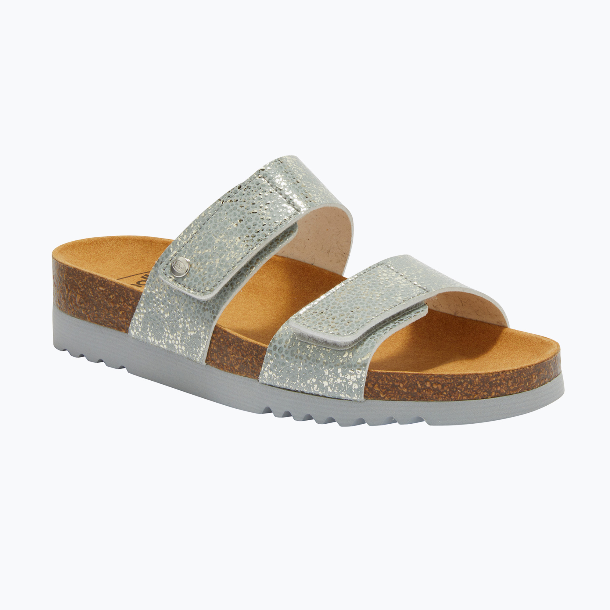 Klapki damskie Scholl Lusaka 2.0 Med light blue 