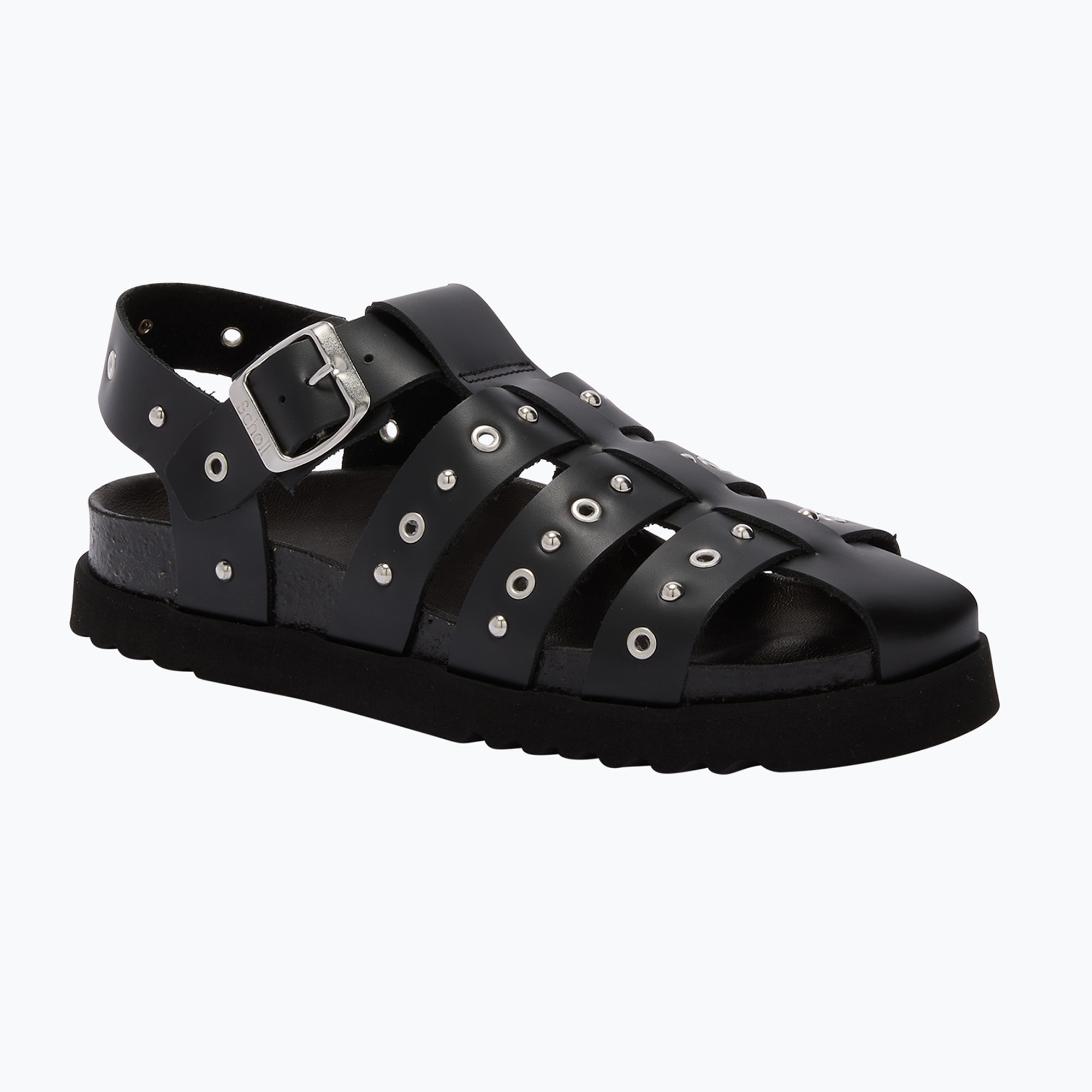 Дамски сандали Scholl Beatriz Fisherman Ring Leather black