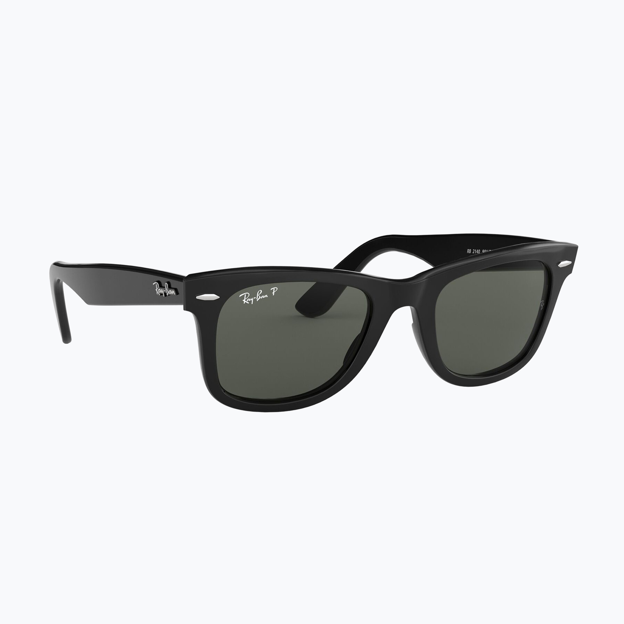 Okulary przeciwsłoneczne Ray-Ban Wayfarer Classic black/green polarized