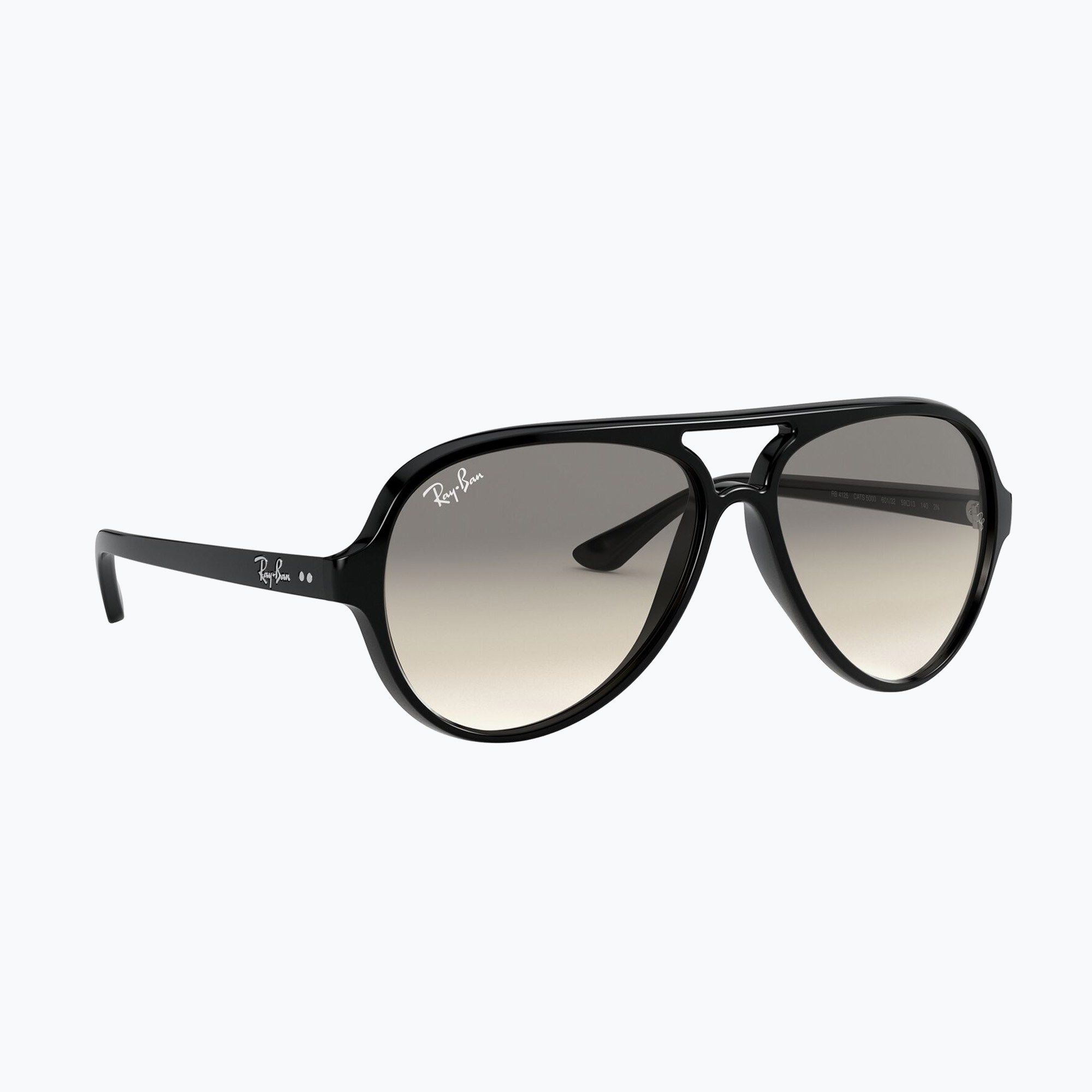 Okulary przeciwsłoneczne Ray-Ban Cats 5000 Classic black/light grey gradient 