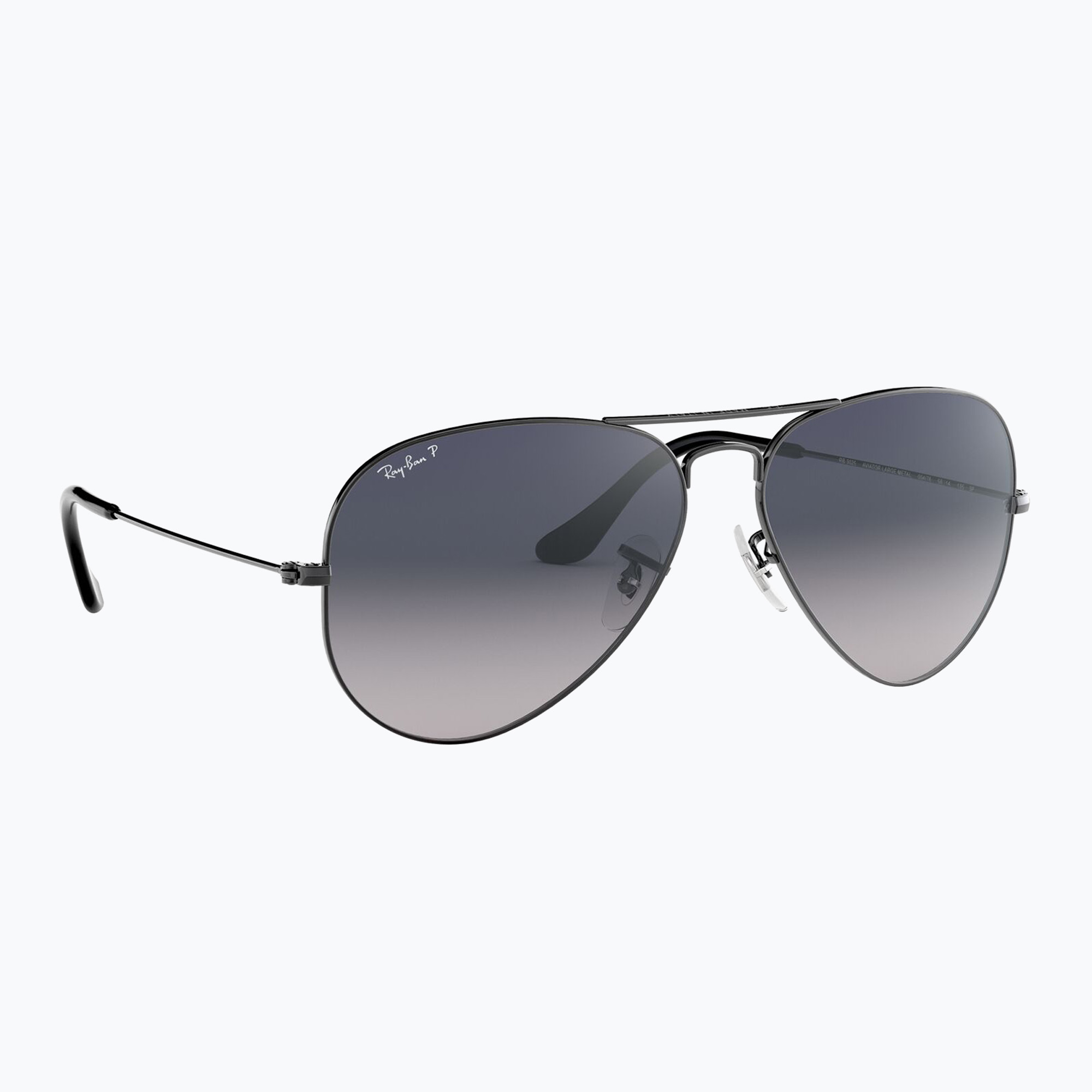 Okulary przeciwsłoneczne Ray-Ban Aviator Classic gunmetal/blue polarized 
