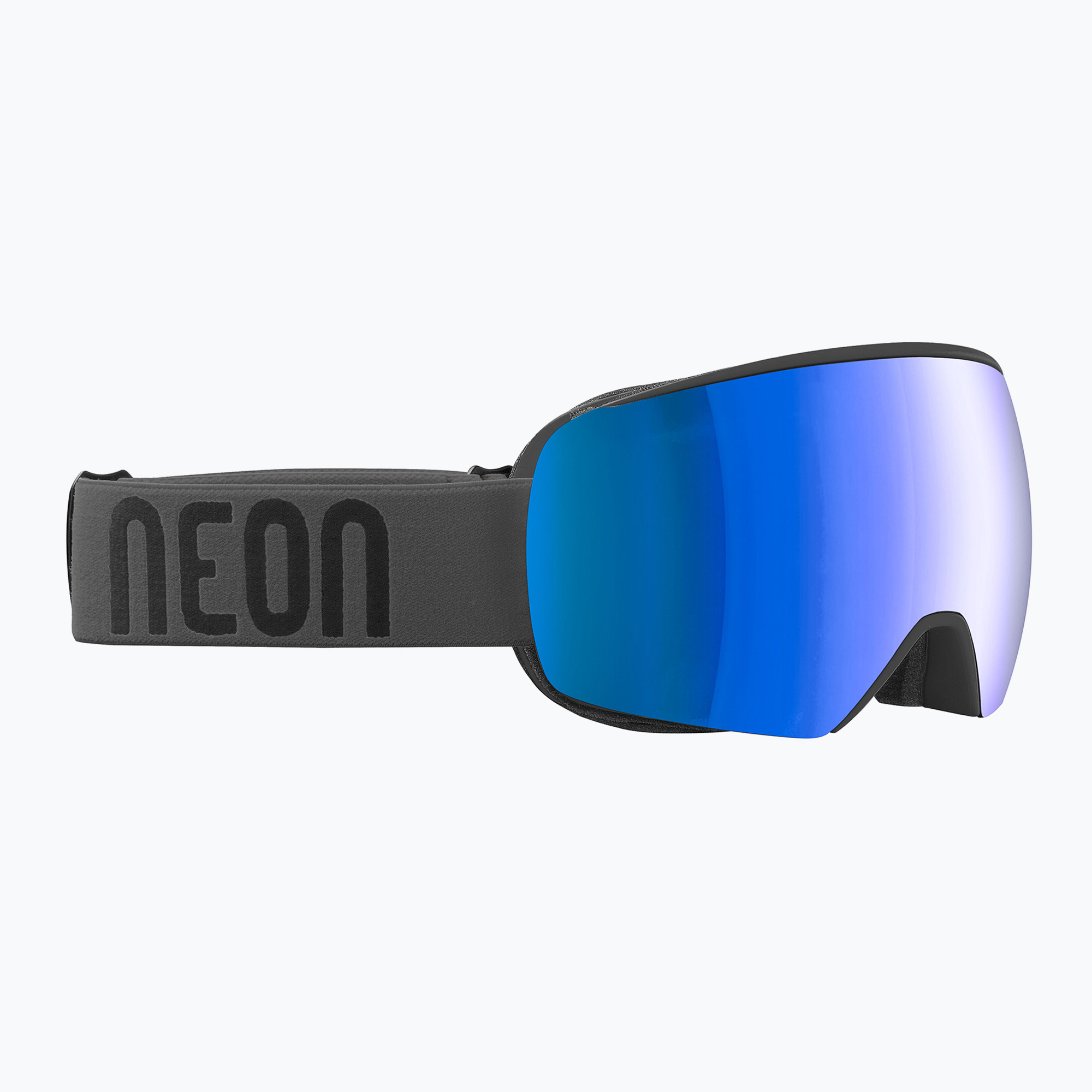 Скиорска маска Neon Beam anthracite/mirror blue