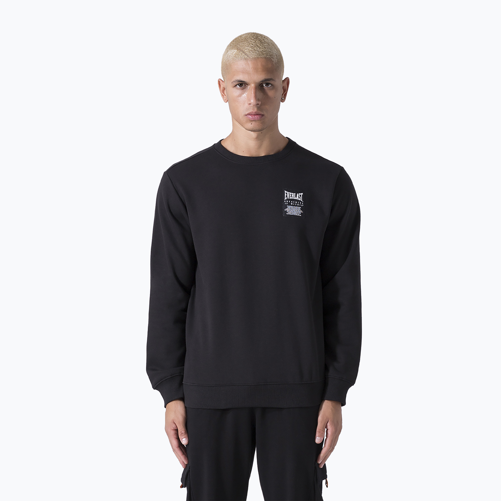 Bluza męska Everlast Neutrals Crewneck black 