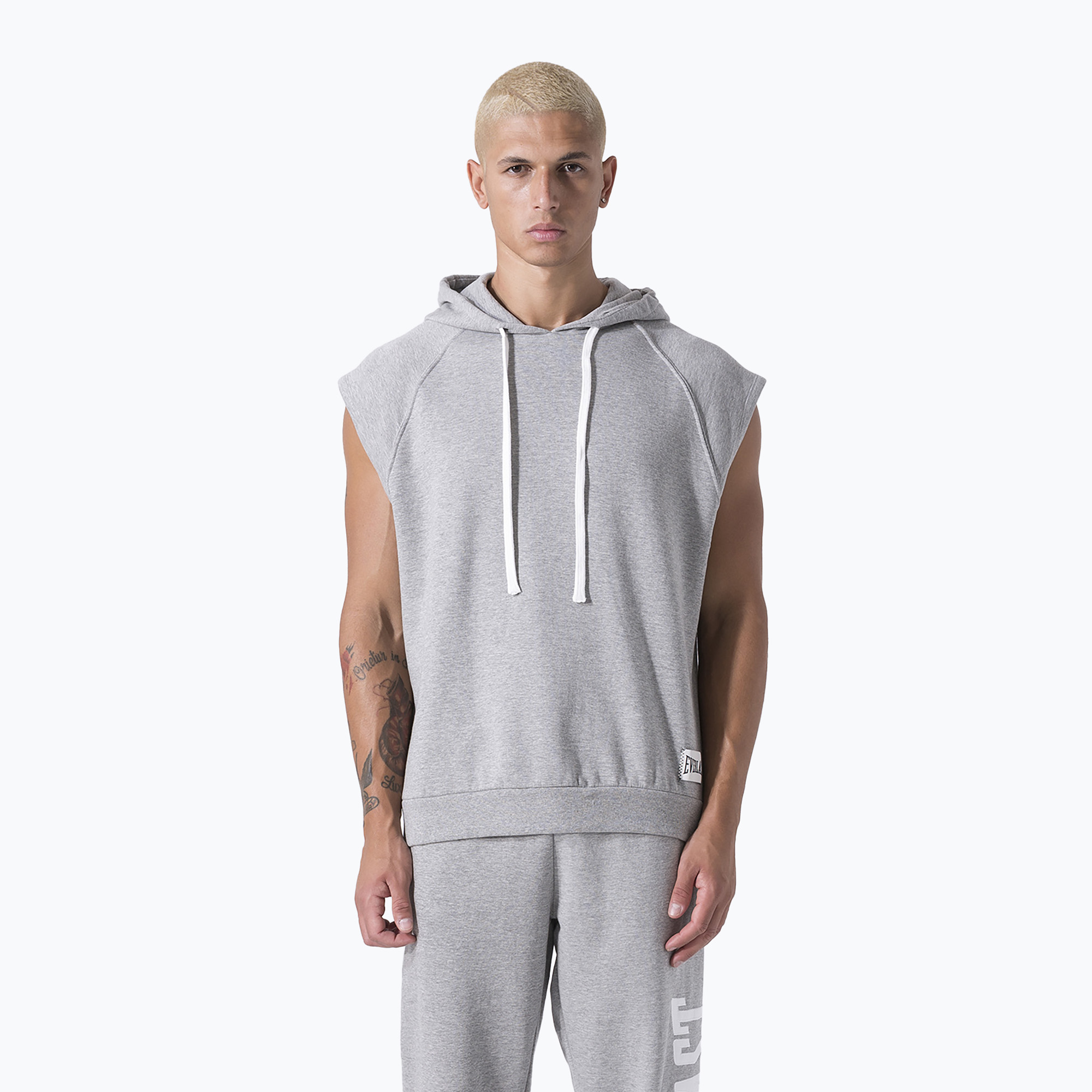 Bluza męska Everlast Exclusive Hoodie SL grey/melange 