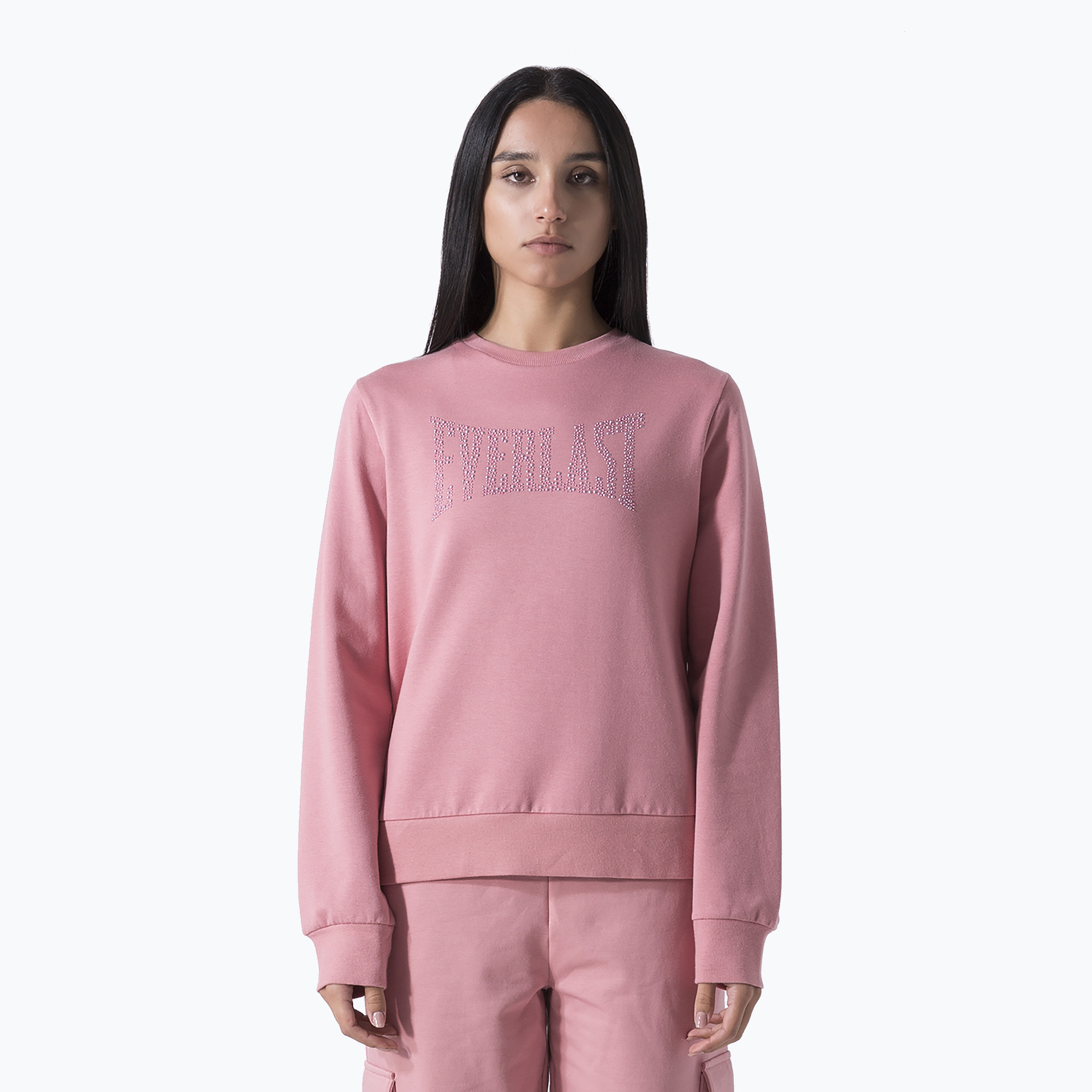Bluza damska Everlast Leisure Crewneck mauve 