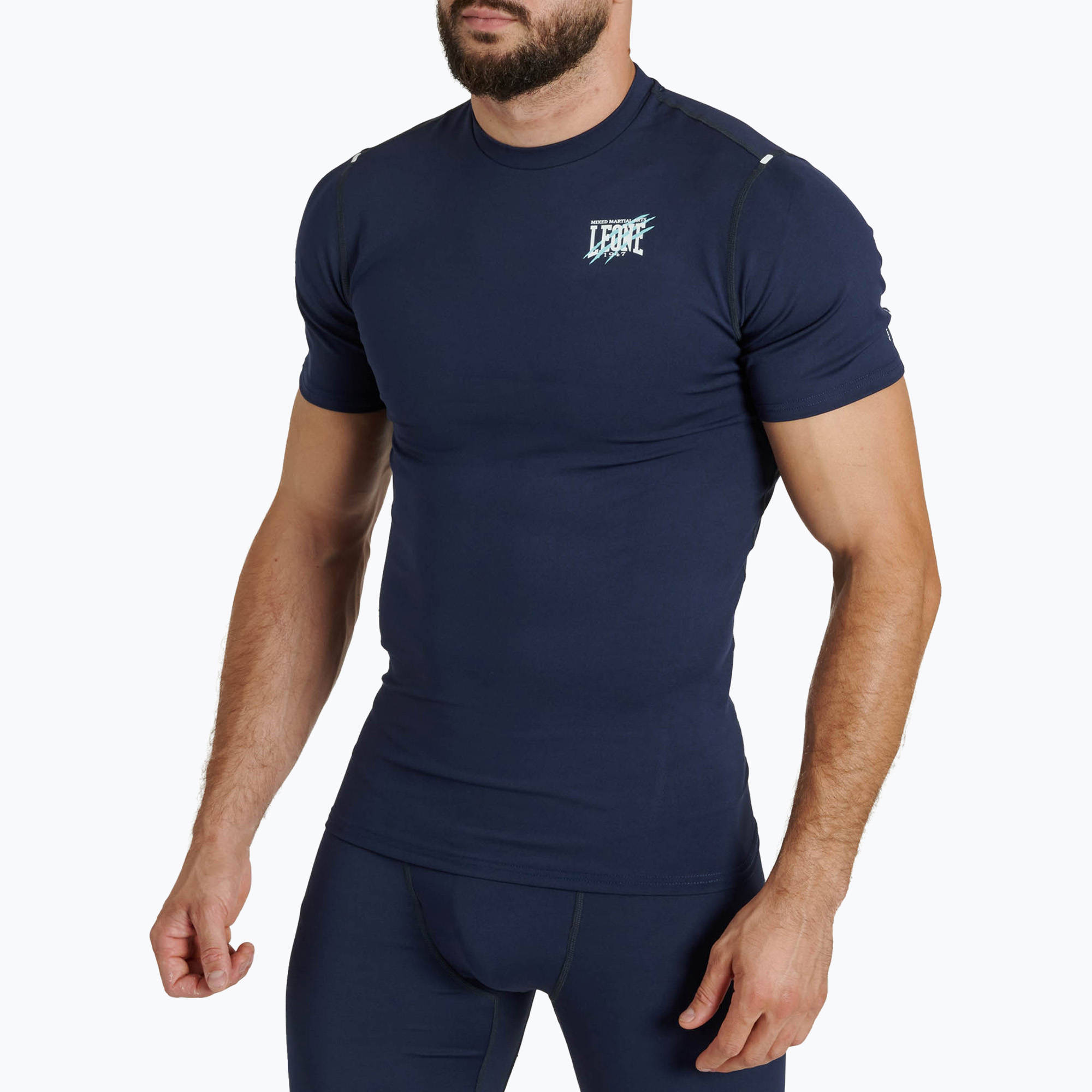 Мъжки рашгард LEONE 1947 Primal Instict Rashguard blue