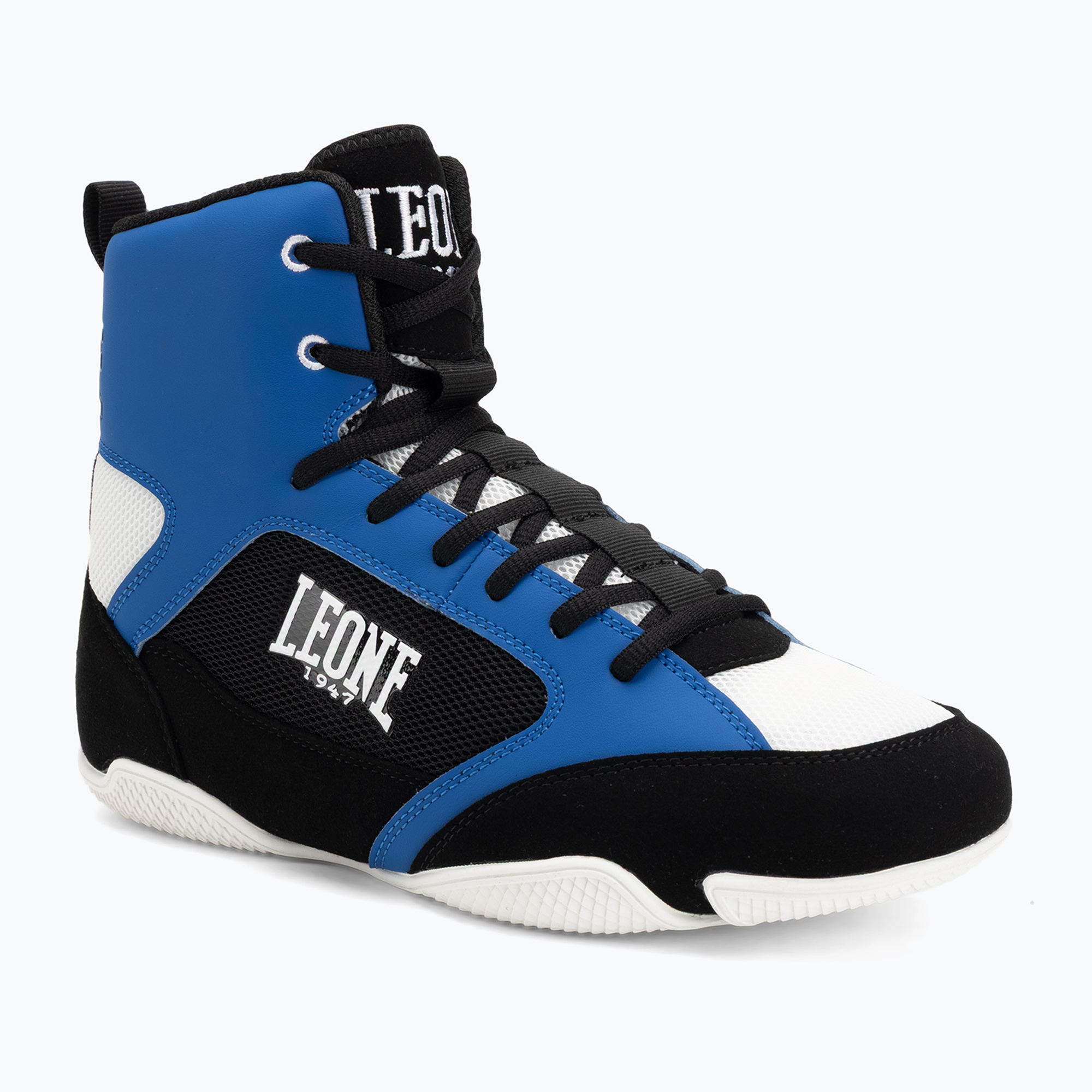 Buty bokserskie LEONE 1947 Premium Boxing blu/rose/blue/red 