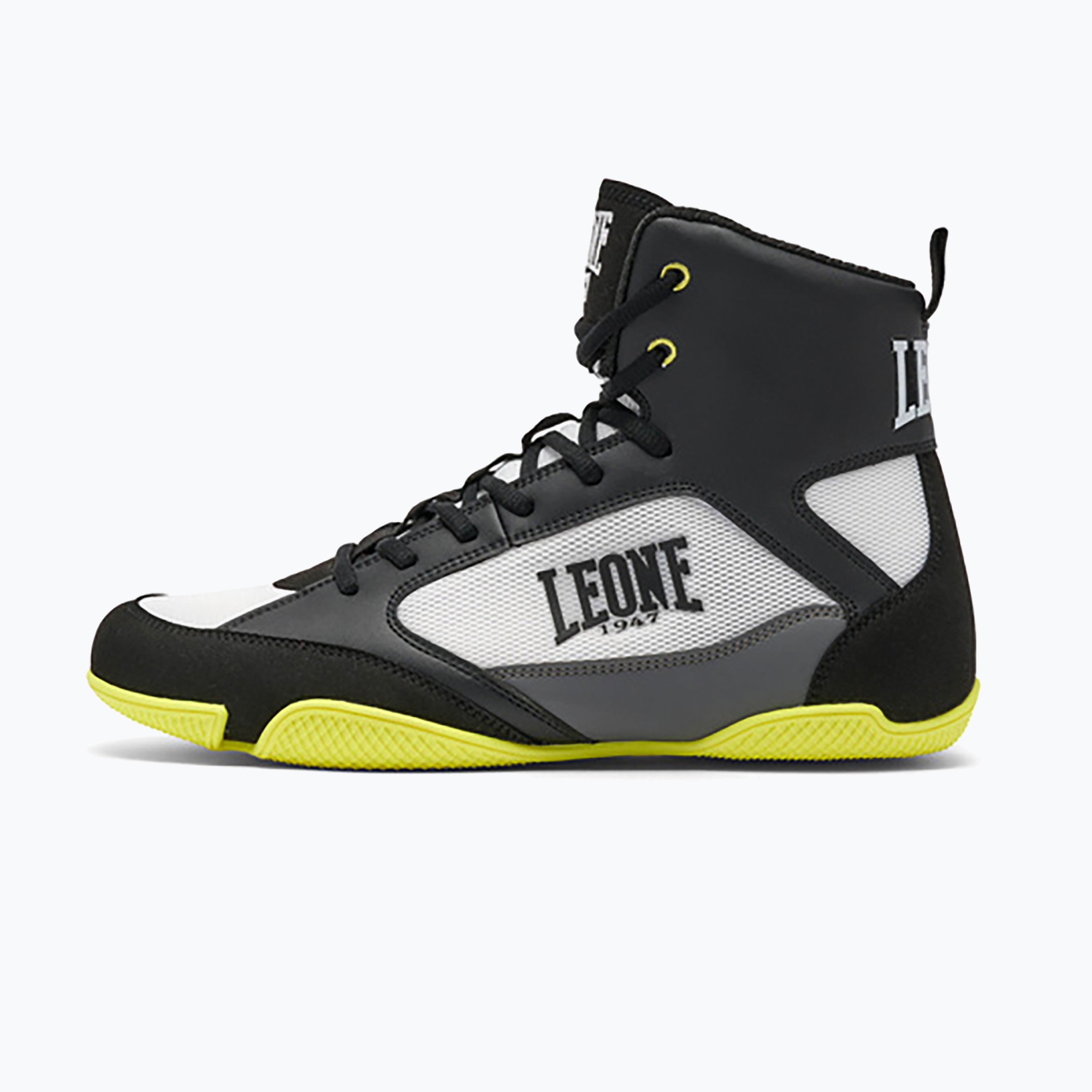 Buty bokserskie LEONE 1947 Premium Boxing nero/lime/black/lime 