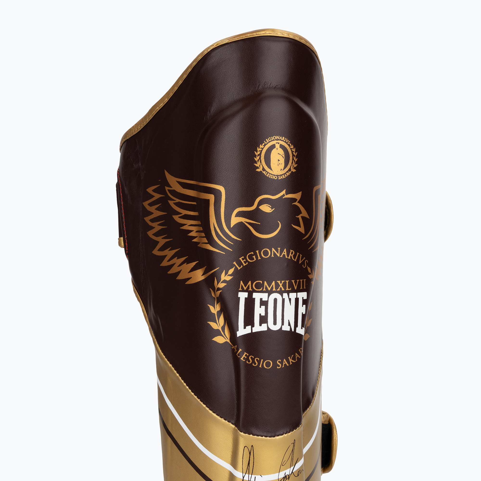 Протектори за подбедрици и стъпала LEONE 1947 Legionarivs red