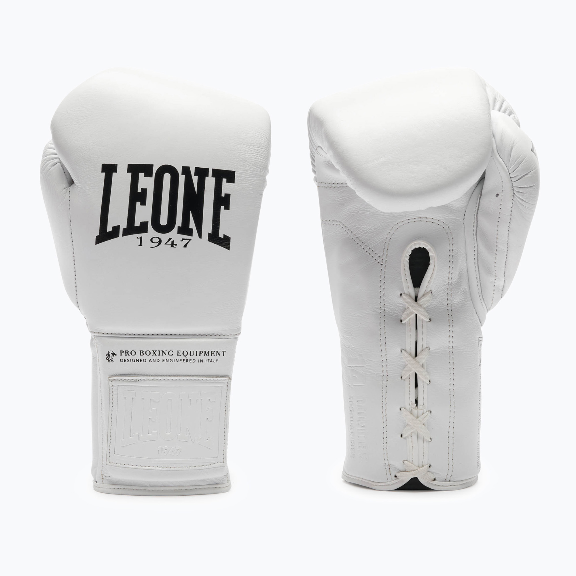 Rękawice bokserskie LEONE 1947 The Greatest white 