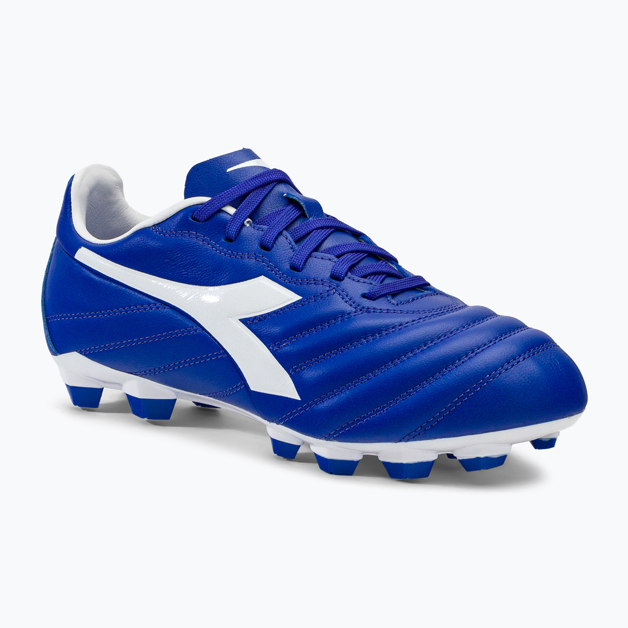 Buty piłkarskie dziecięce Diadora Brasil Elite 2 LT LPU Y niebieskie DD-101.178866-D0336-34 