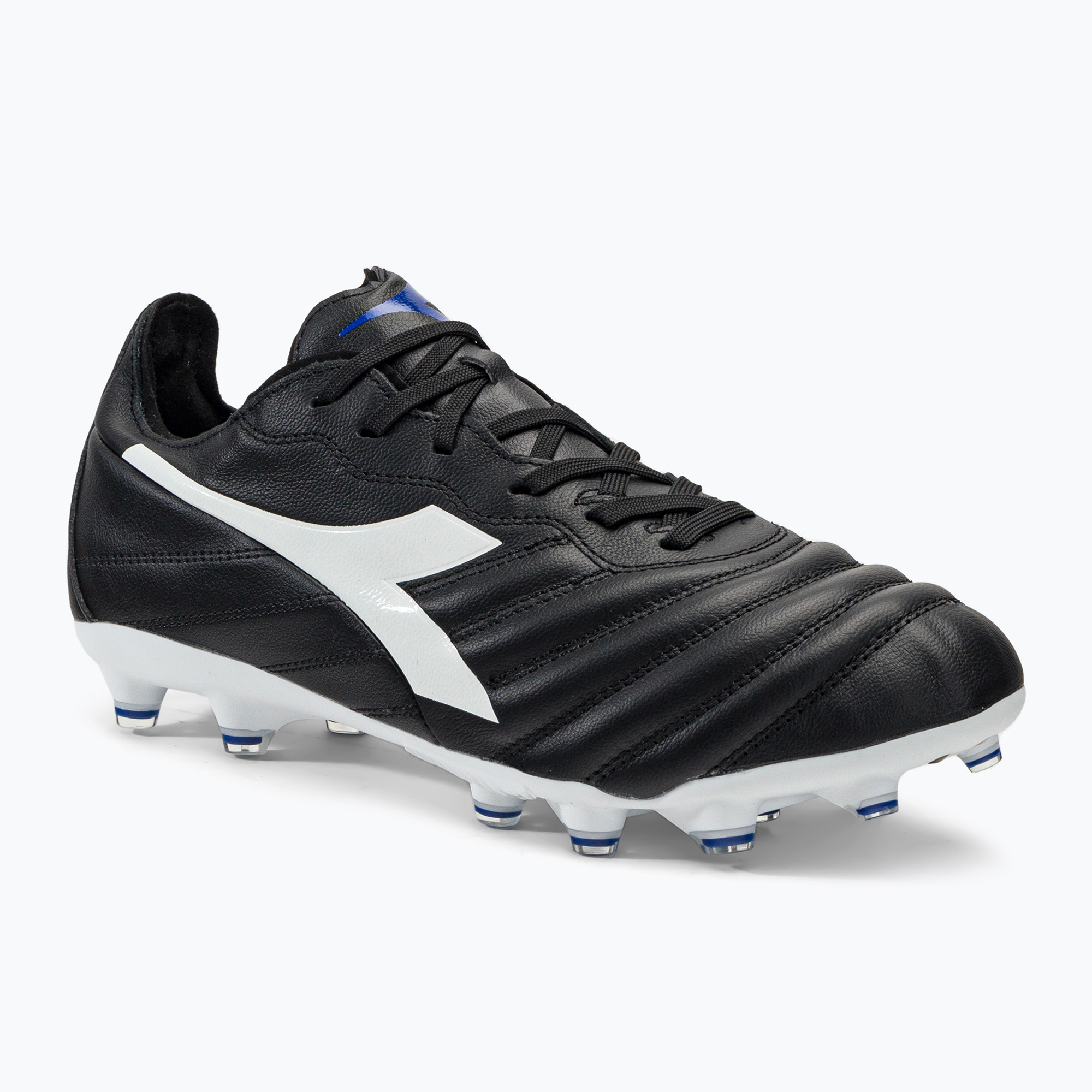 Buty piłkarskie męskie Diadora Brasil Elite 2 LT LP12 czarno-białe DD-101.179061-D0214-40 