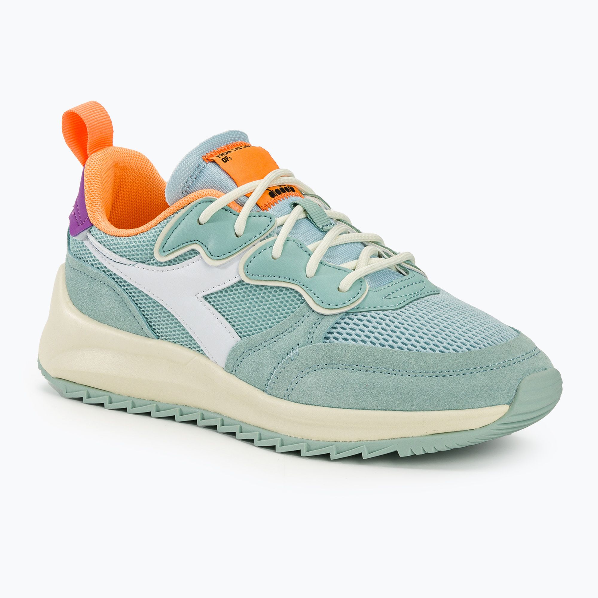 Buty damskie Diadora Jolly Suede Mesh azz ghiaccio artic/bco sospiro 