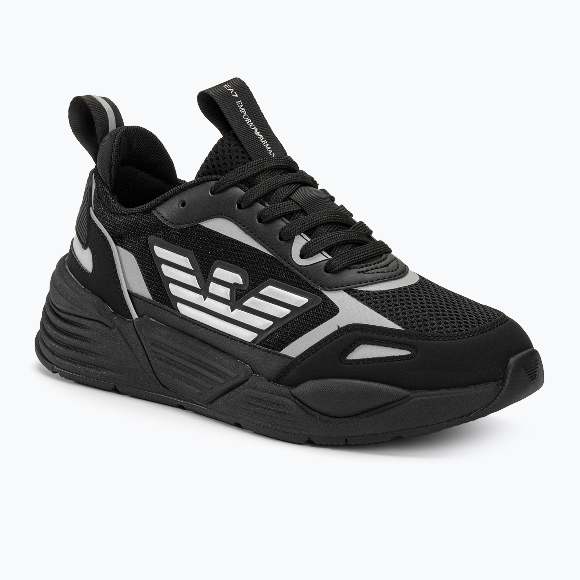 Buty EA7 Emporio Armani Ace Runner triple black/silver 