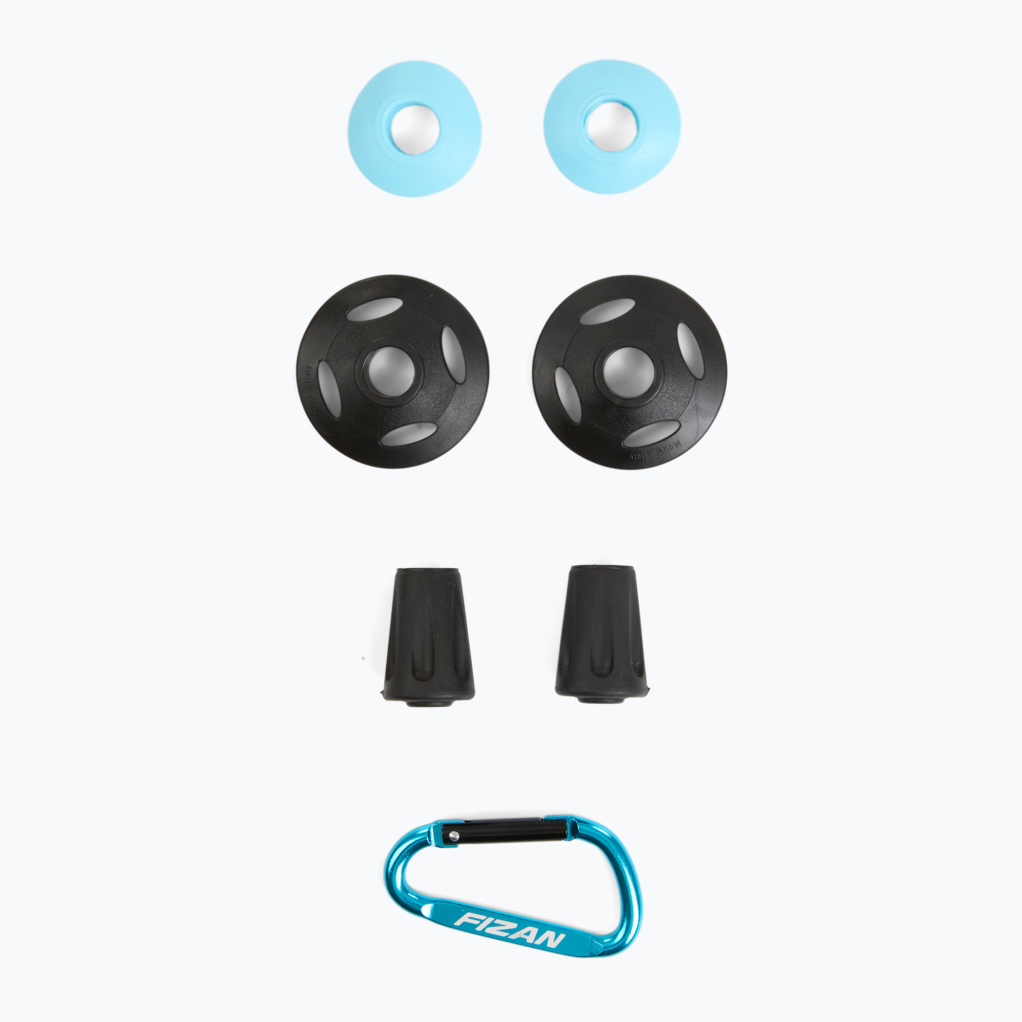 Trekingové palice Fizan Ultrax Carbon light blue