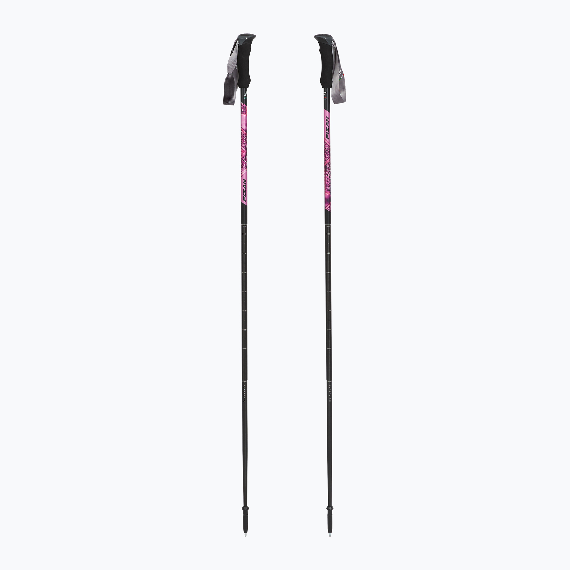 Kije trekkingowe Fizan Compact MS magenta