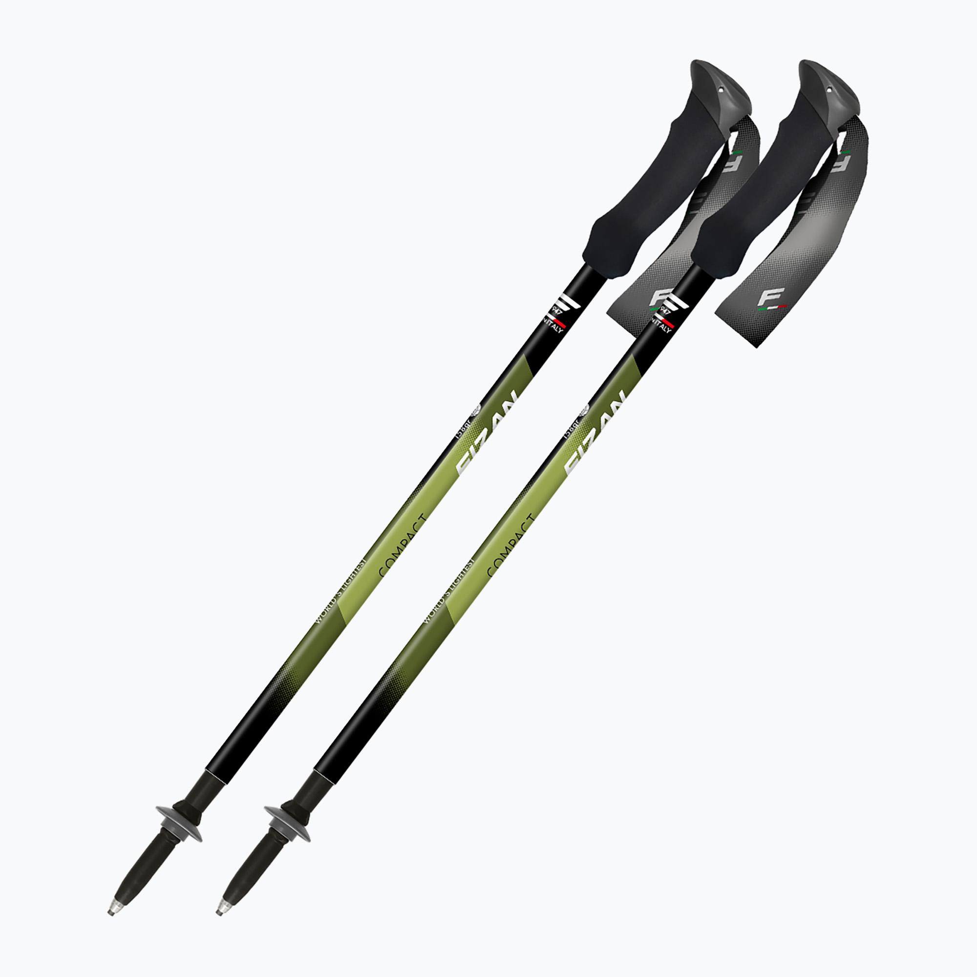 Kije trekkingowe Fizan Compact green 