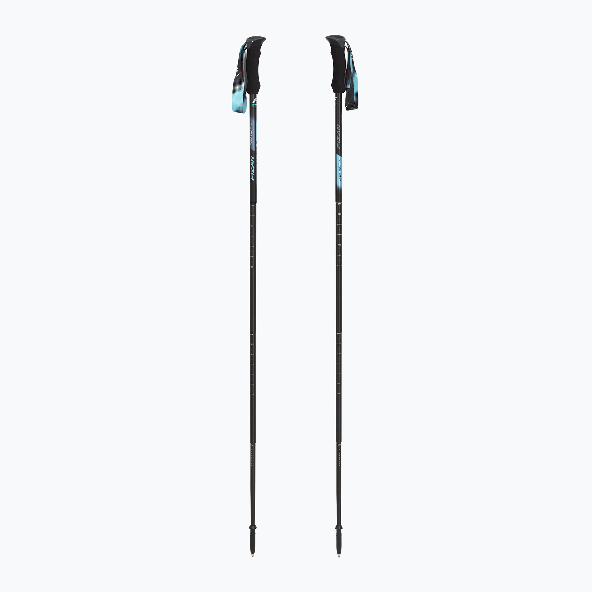 Kije trekkingowe Fizan Compact Tech 4 light blue