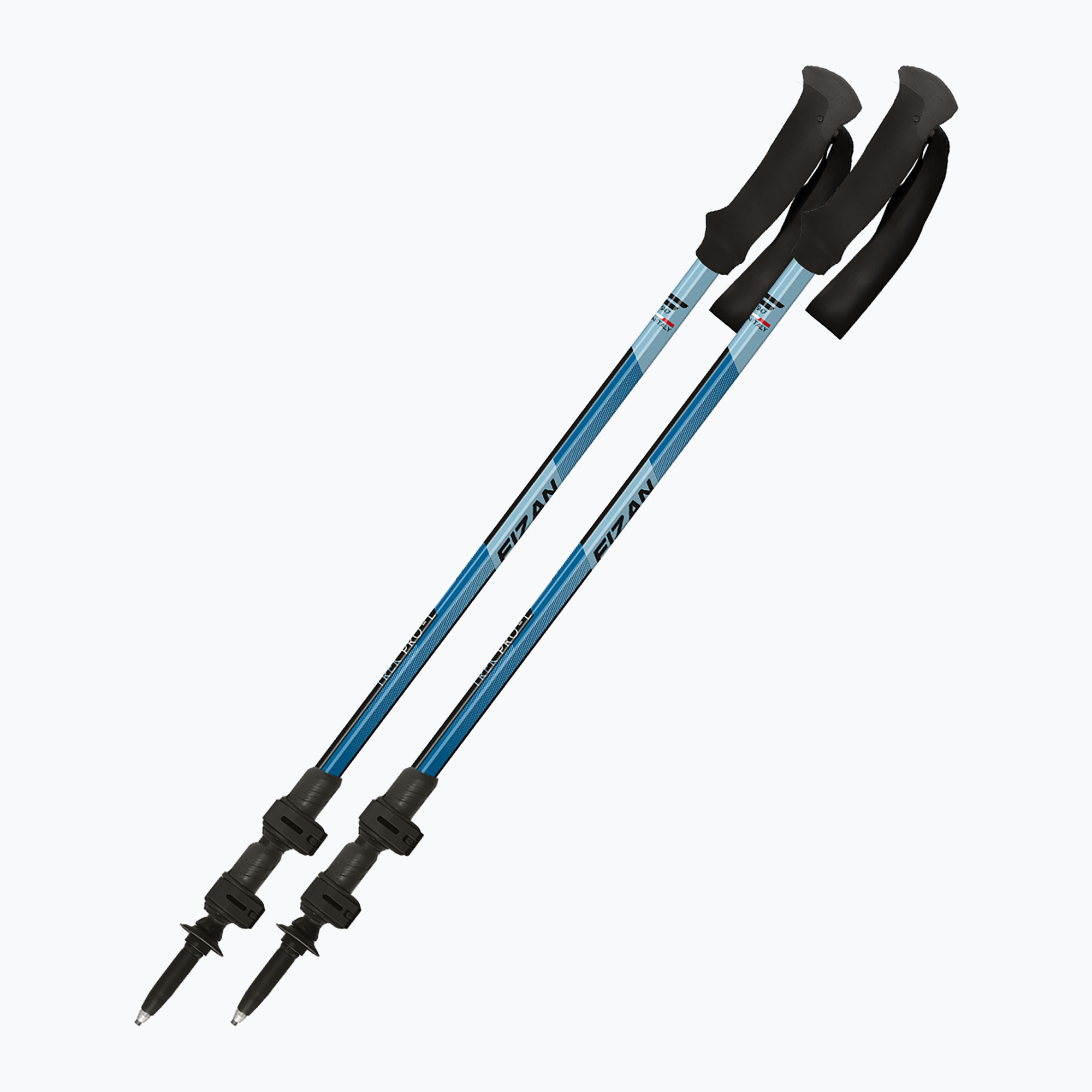 Kije trekkingowe Fizan Trek Pro L blue 