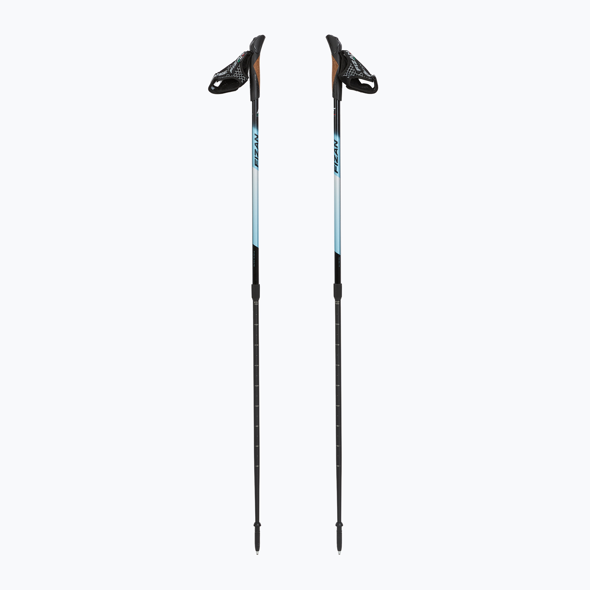 Kije nordic walking Fizan Speed light blue