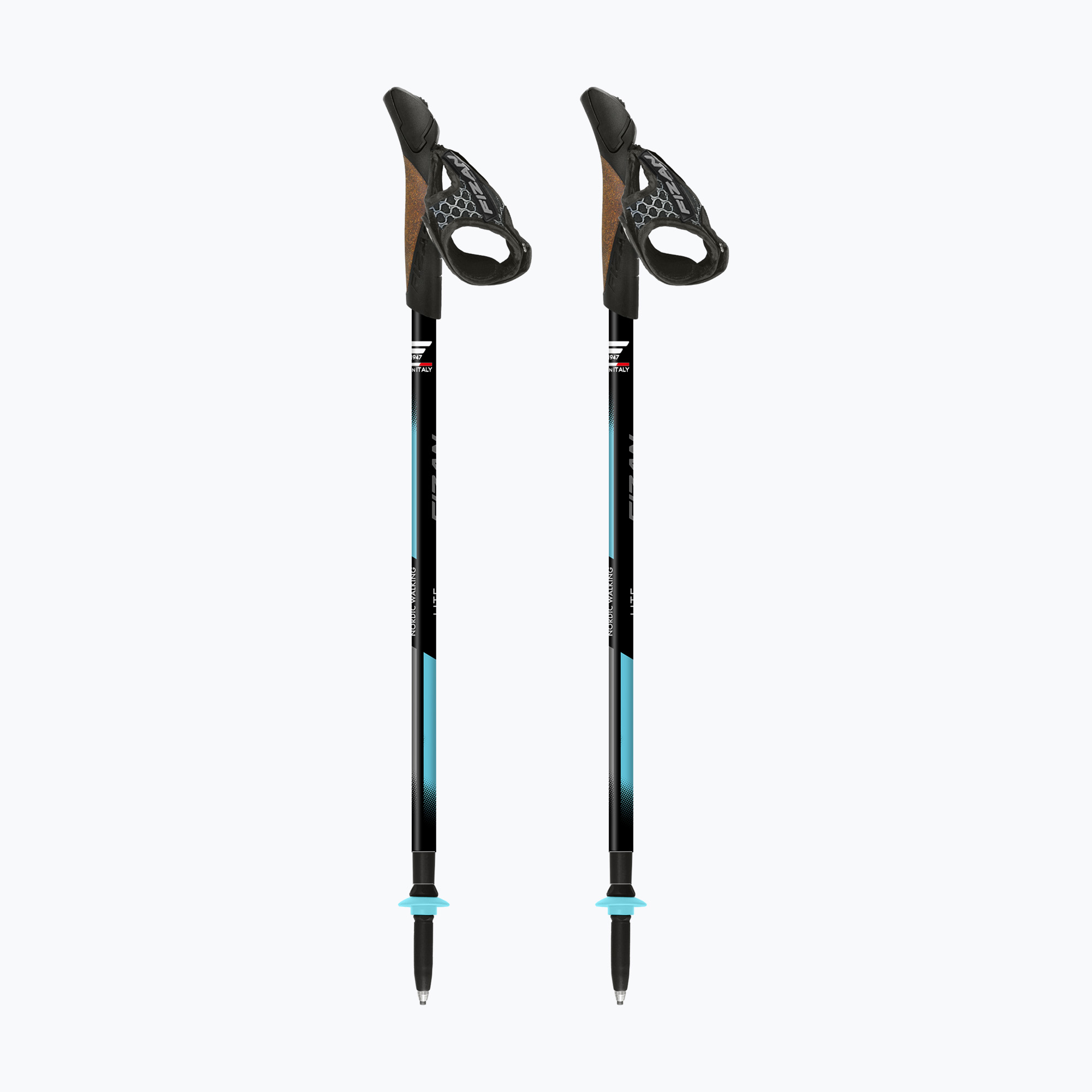 Kije nordic walking Fizan Lite Tech light blue 
