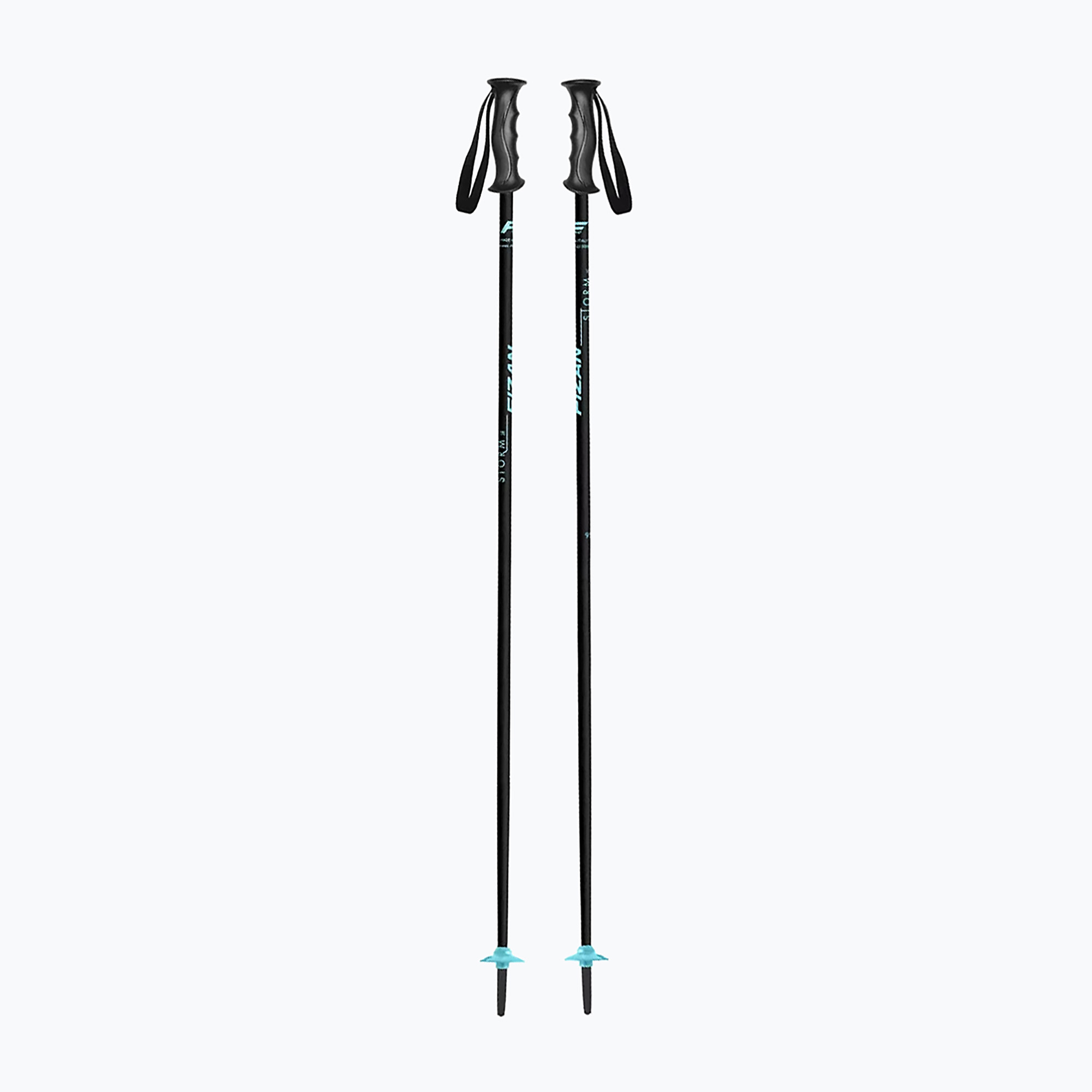Детски скиорски щеки Fizan Storm Jr black/blue